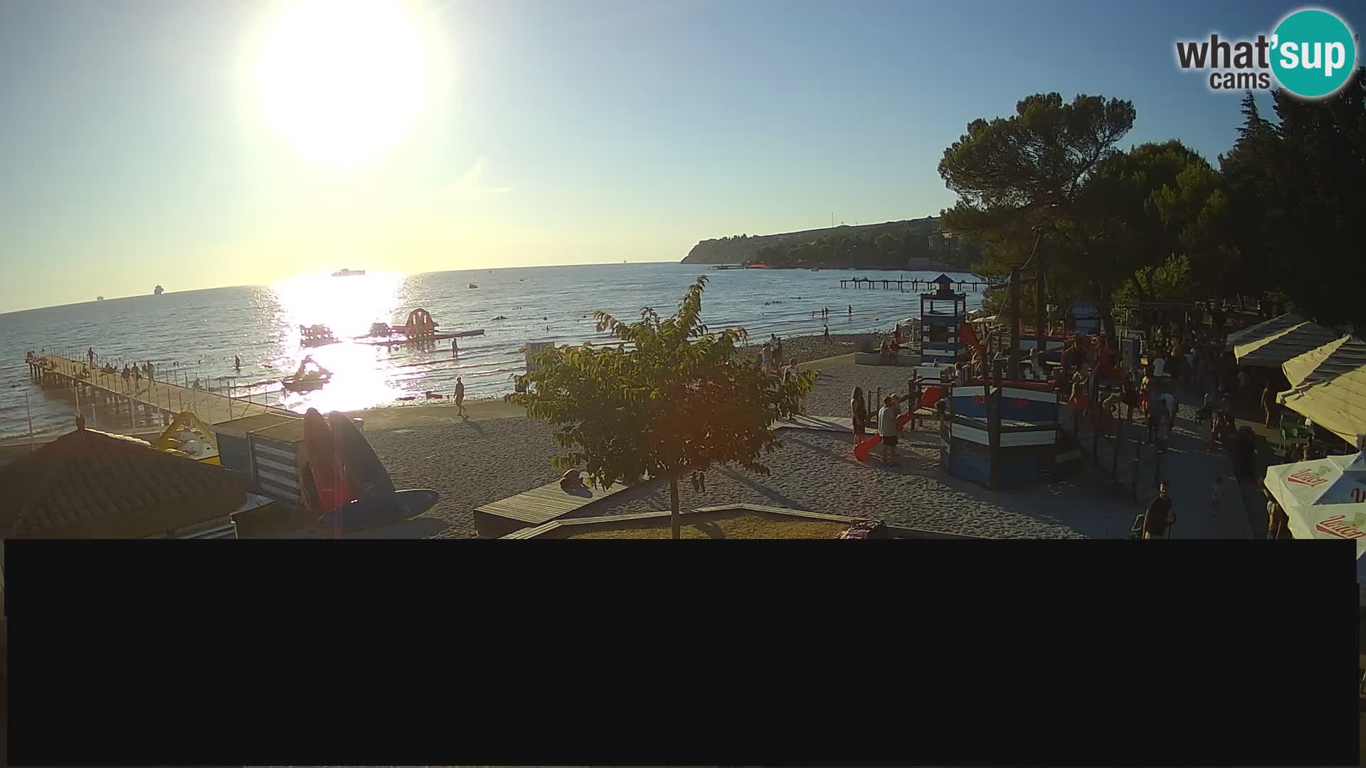 Cámara web en vivo Ankaran – Adria Ankaran Hotel & Resort – Eslovenia