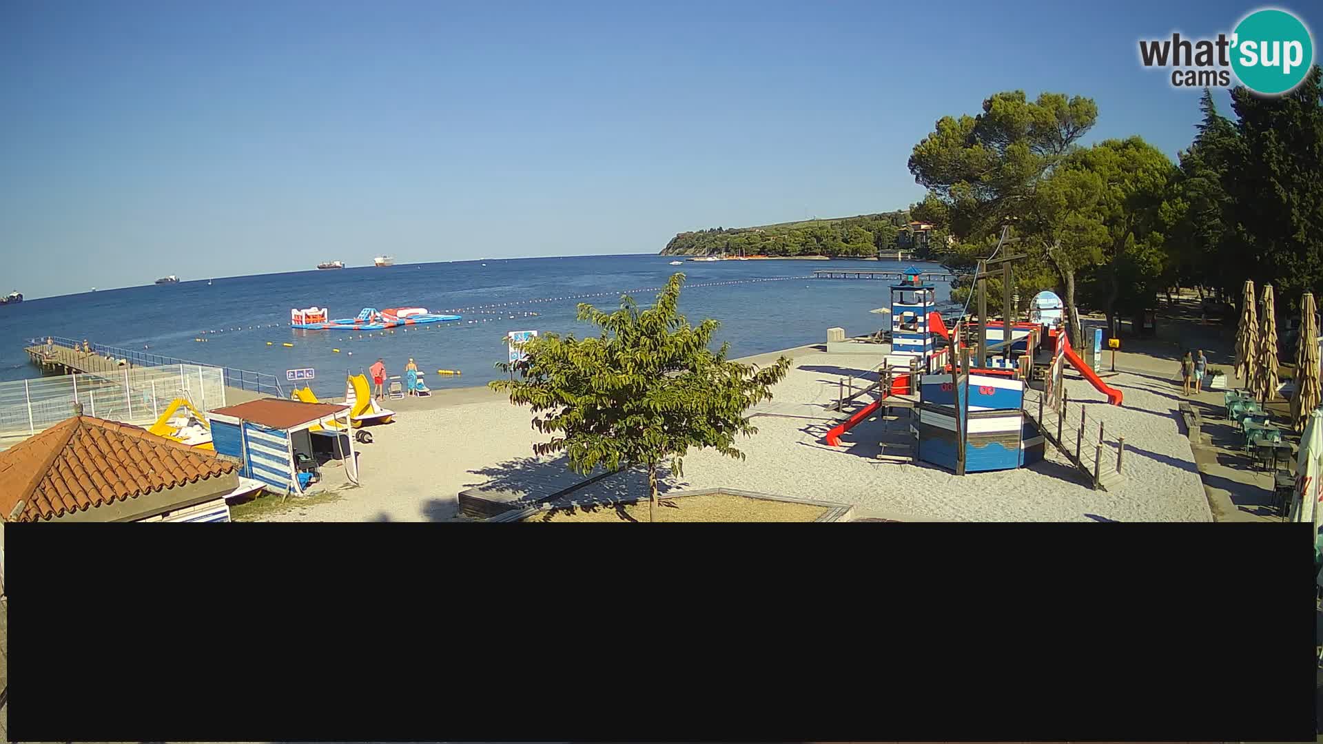 Live webcam Ankaran – Adria Ankaran Hotel & Resort – Slovenia