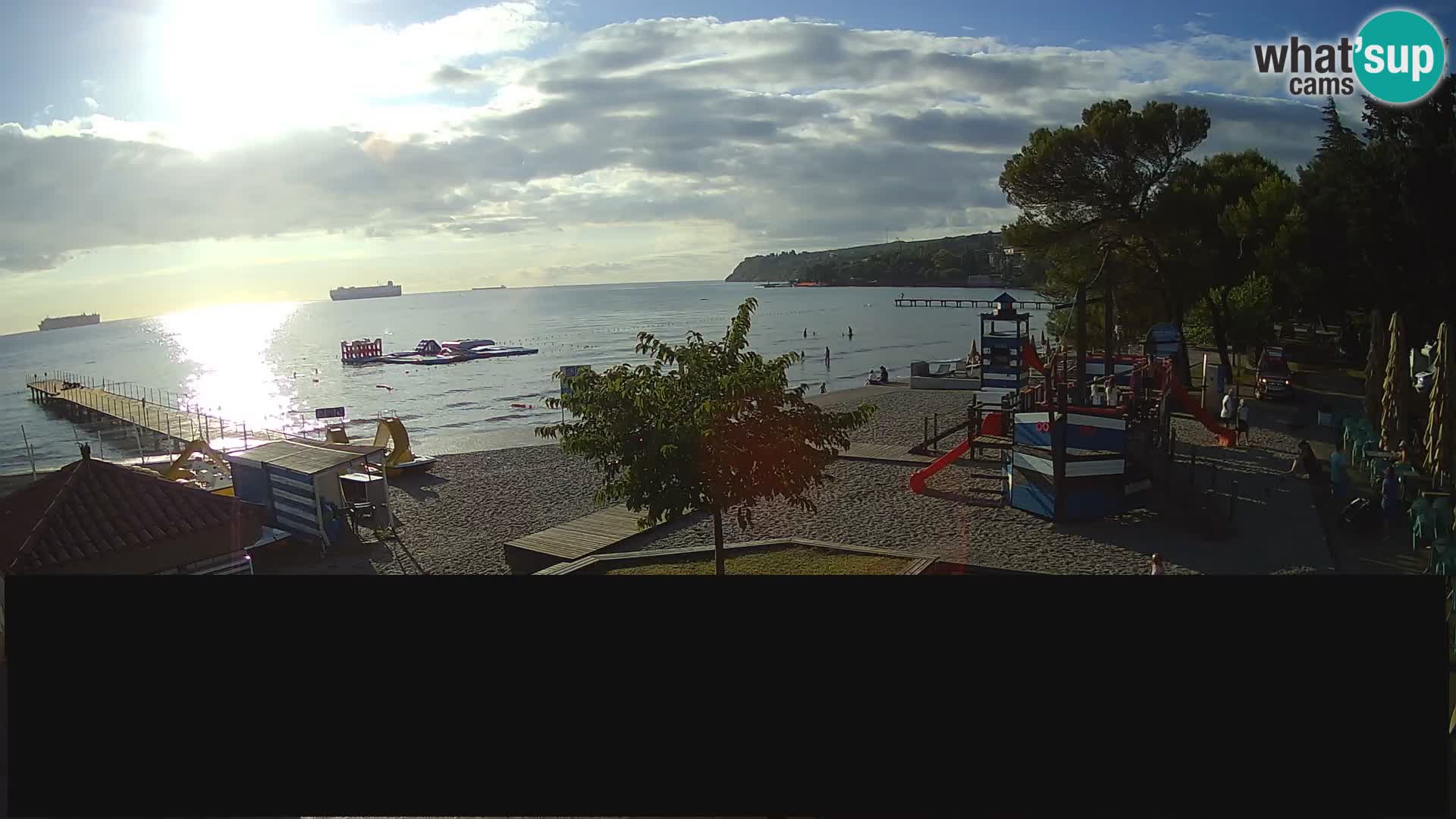Cámara web en vivo Ankaran – Adria Ankaran Hotel & Resort – Eslovenia