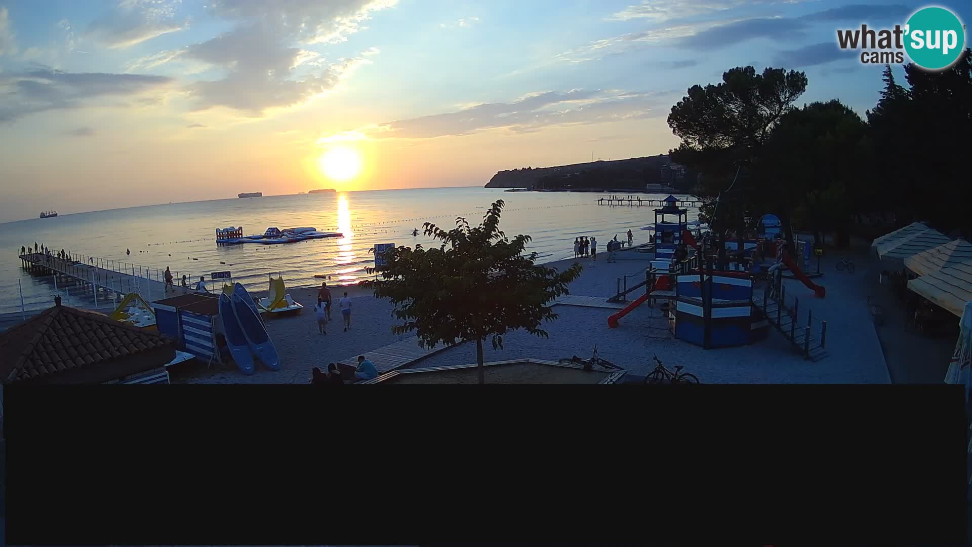 Live webcam Ankarano – Adria Ankaran Hotel & Resort – Slovenia