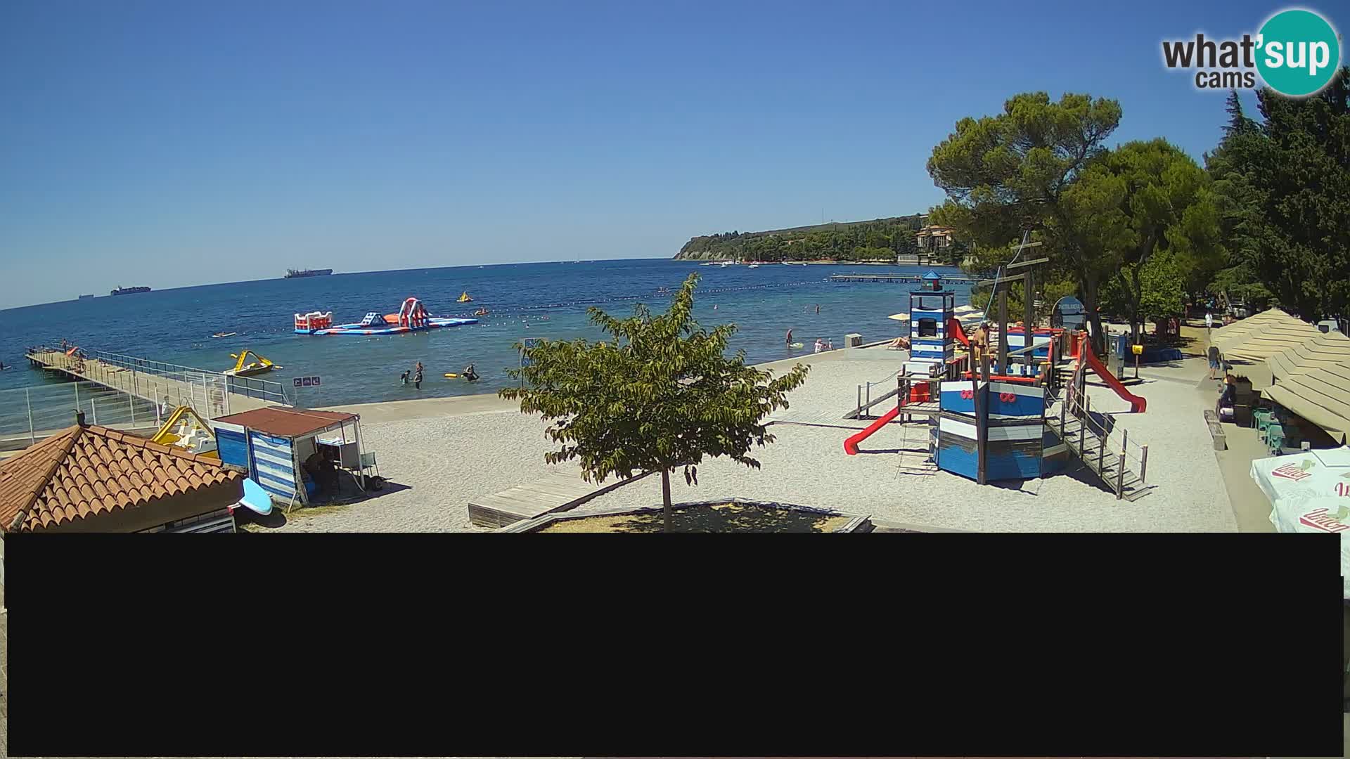 Live webcam Ankarano – Adria Ankaran Hotel & Resort – Slovenia