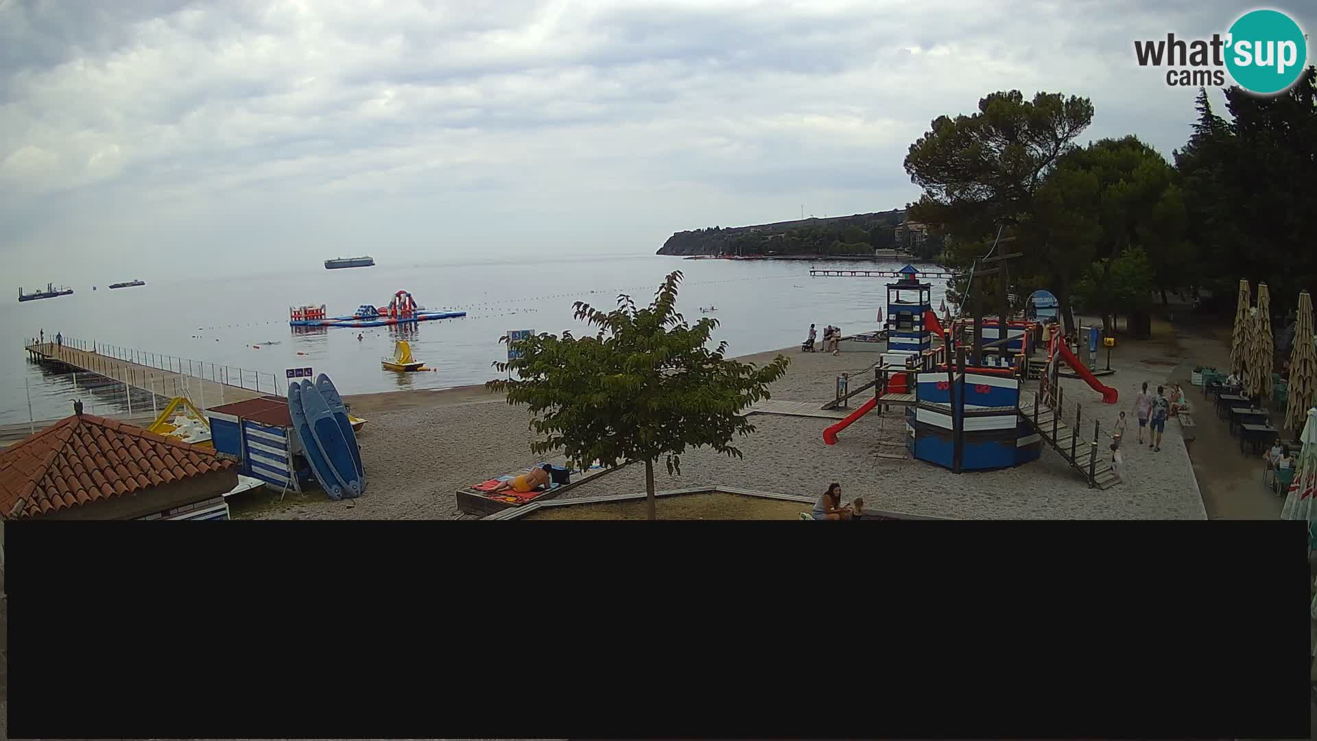 Live webcam Ankarano – Adria Ankaran Hotel & Resort – Slovenia