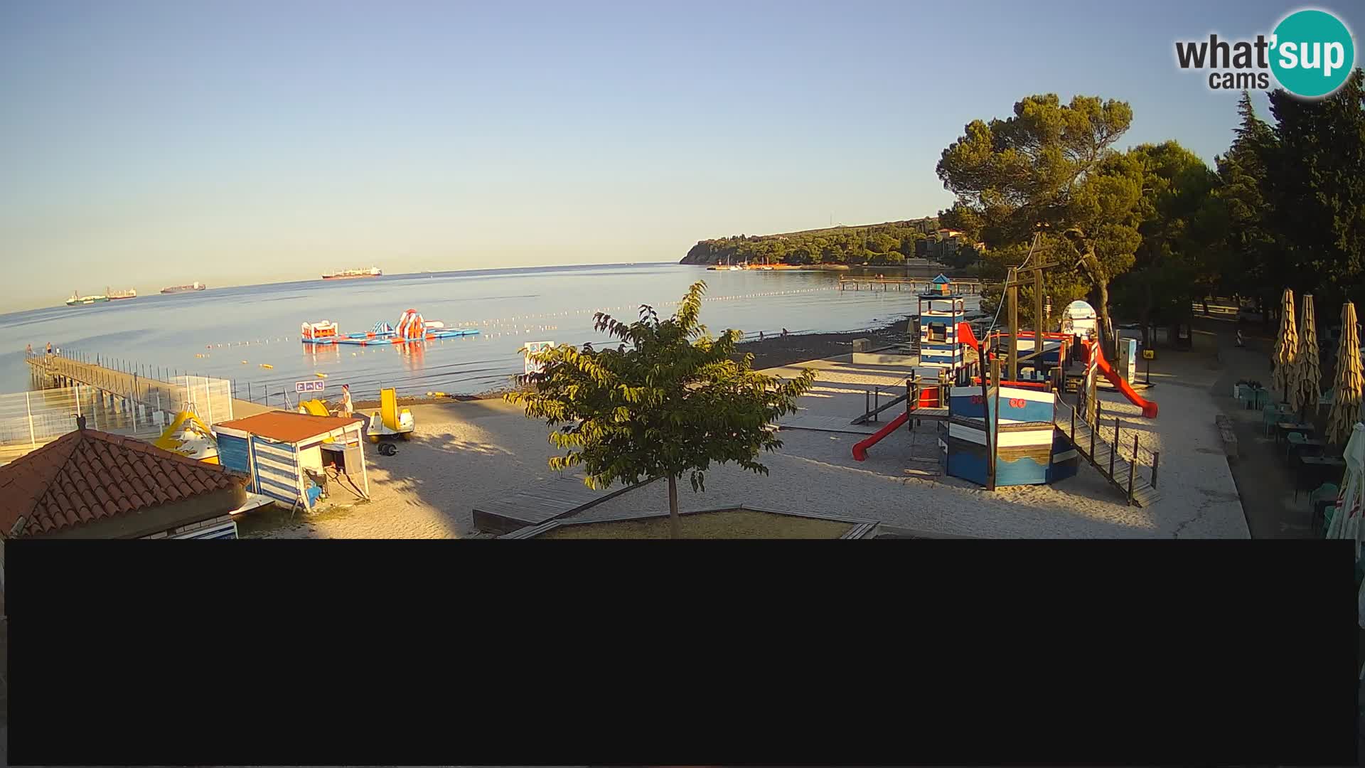 Cámara web en vivo Ankaran – Adria Ankaran Hotel & Resort – Eslovenia