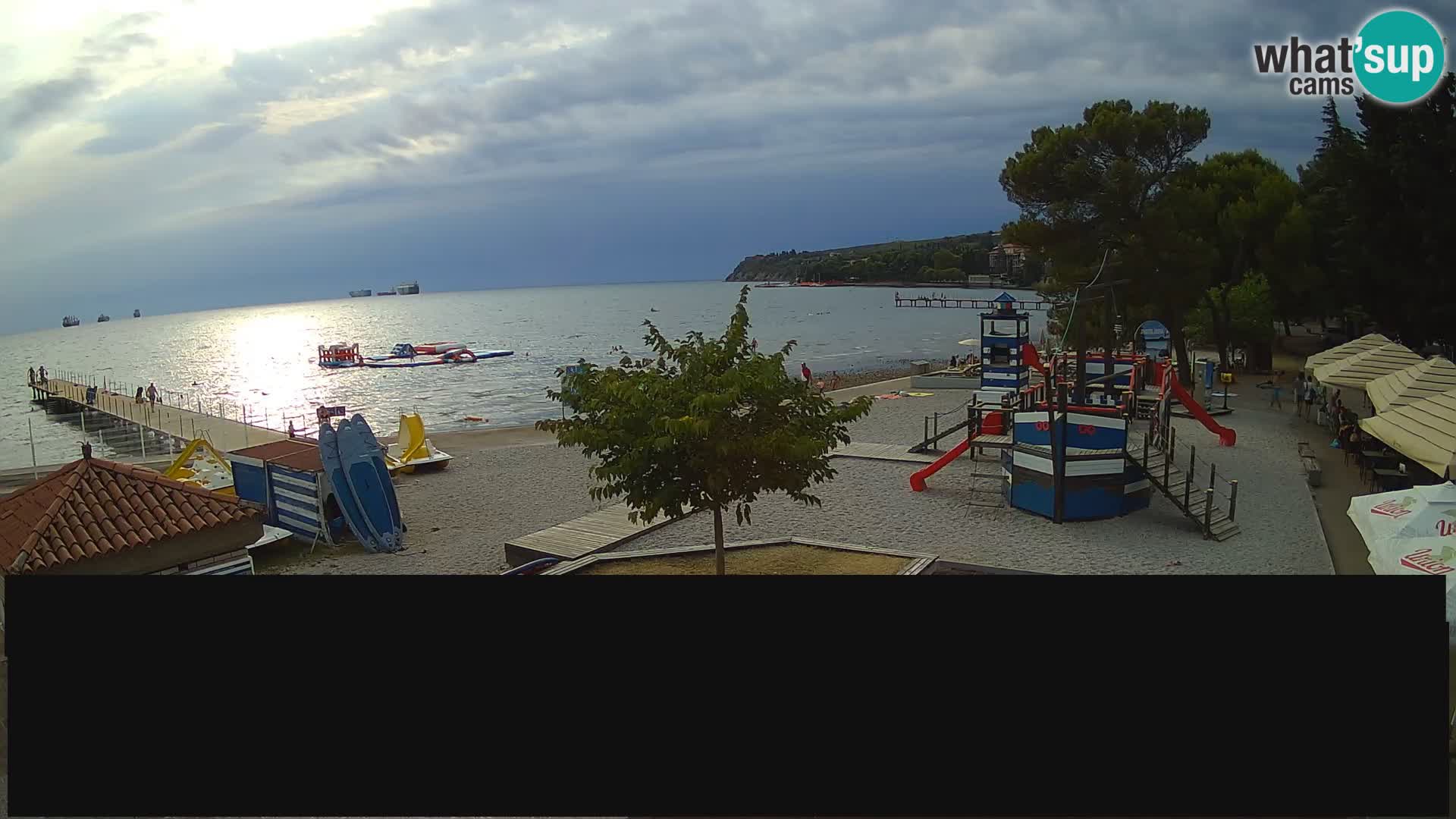 Live webcam Ankarano – Adria Ankaran Hotel & Resort – Slovenia