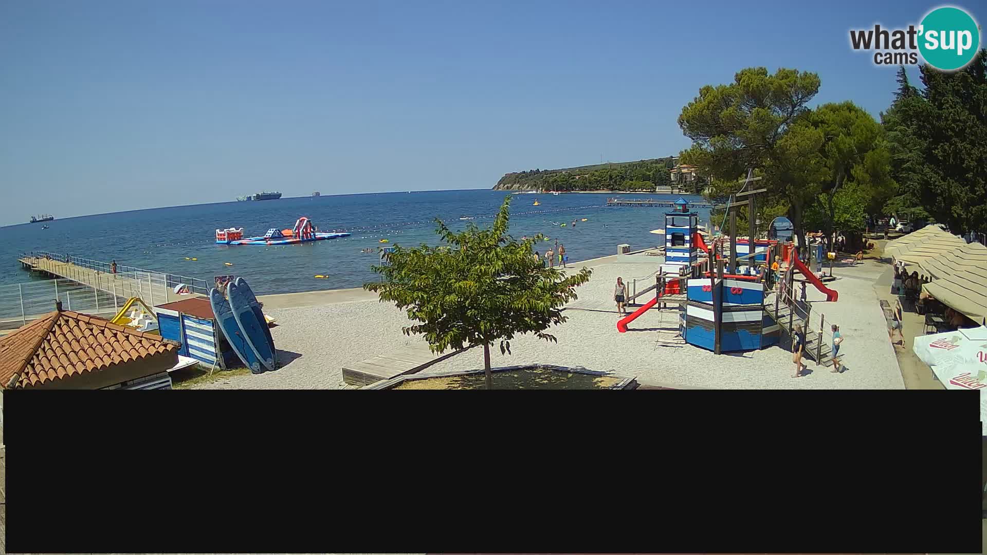Live webcam Ankarano – Adria Ankaran Hotel & Resort – Slovenia