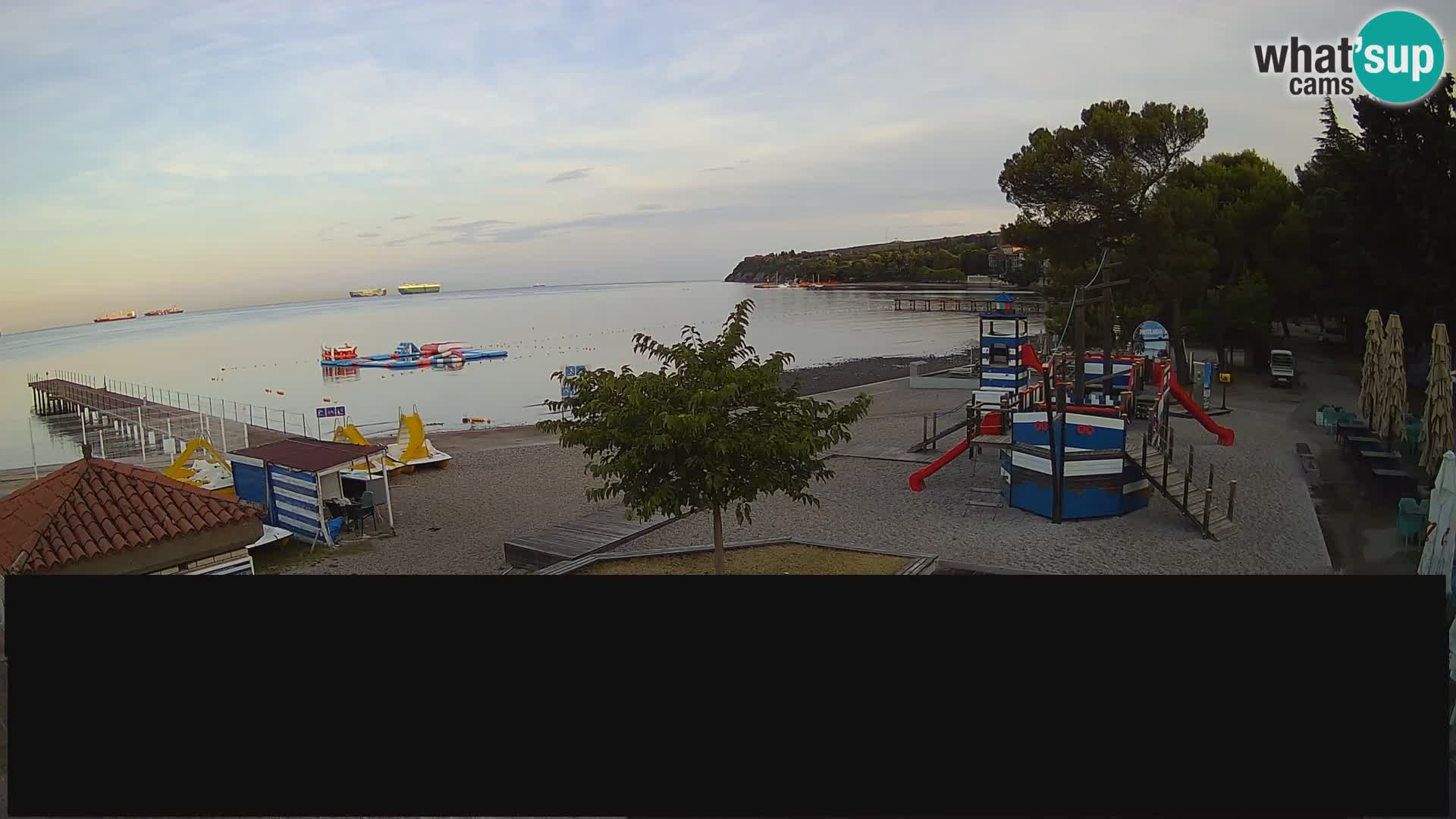 Web kamera uživo Ankaran – Adria Ankaran Hotel & Resort – Slovenija