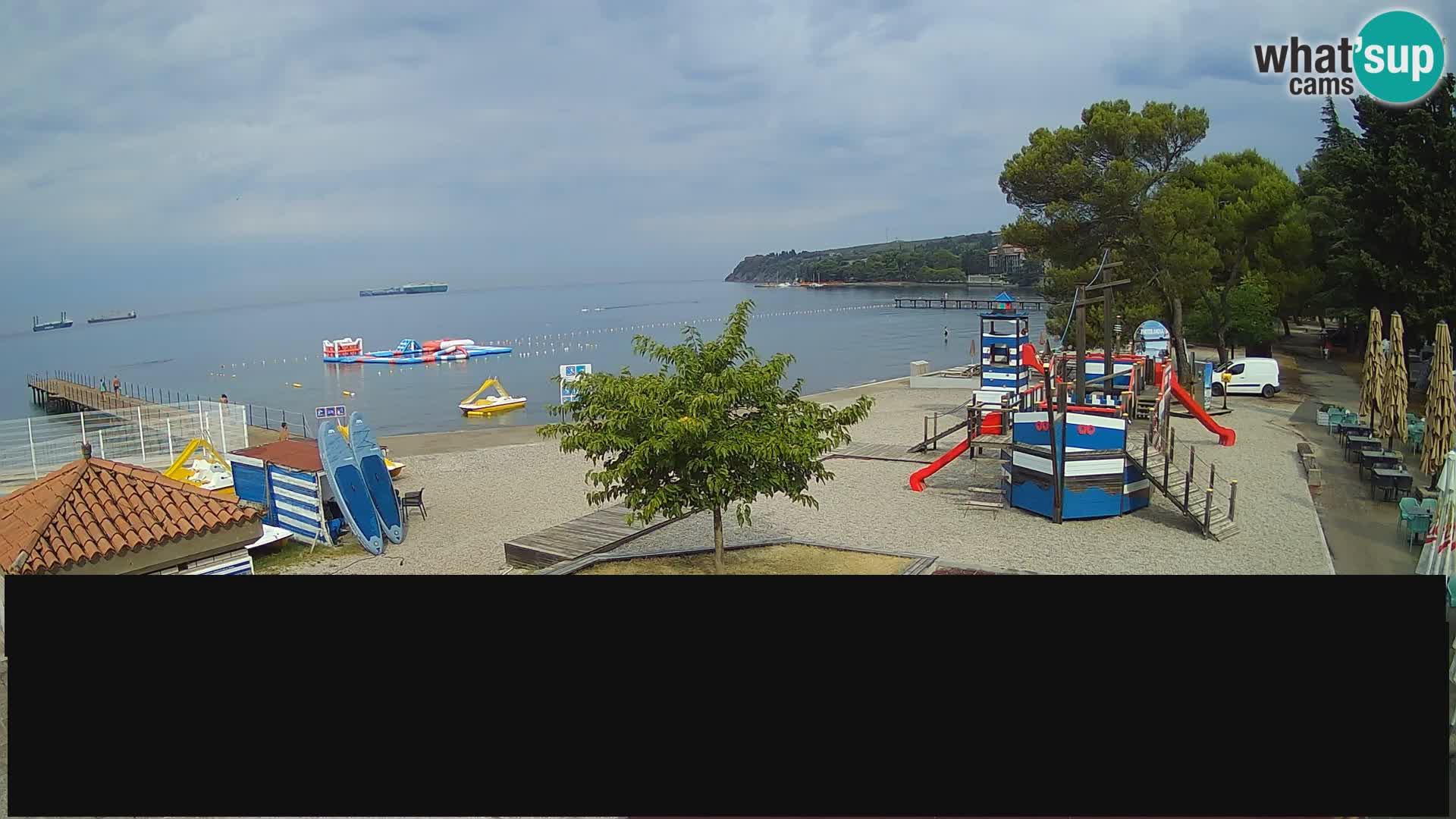 Webcam en direct Ankaran – Adria Ankaran Hotel & Resort – Slovénie