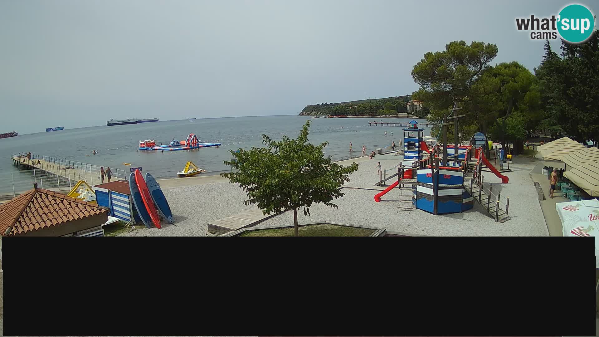 Live webcam Ankarano – Adria Ankaran Hotel & Resort – Slovenia
