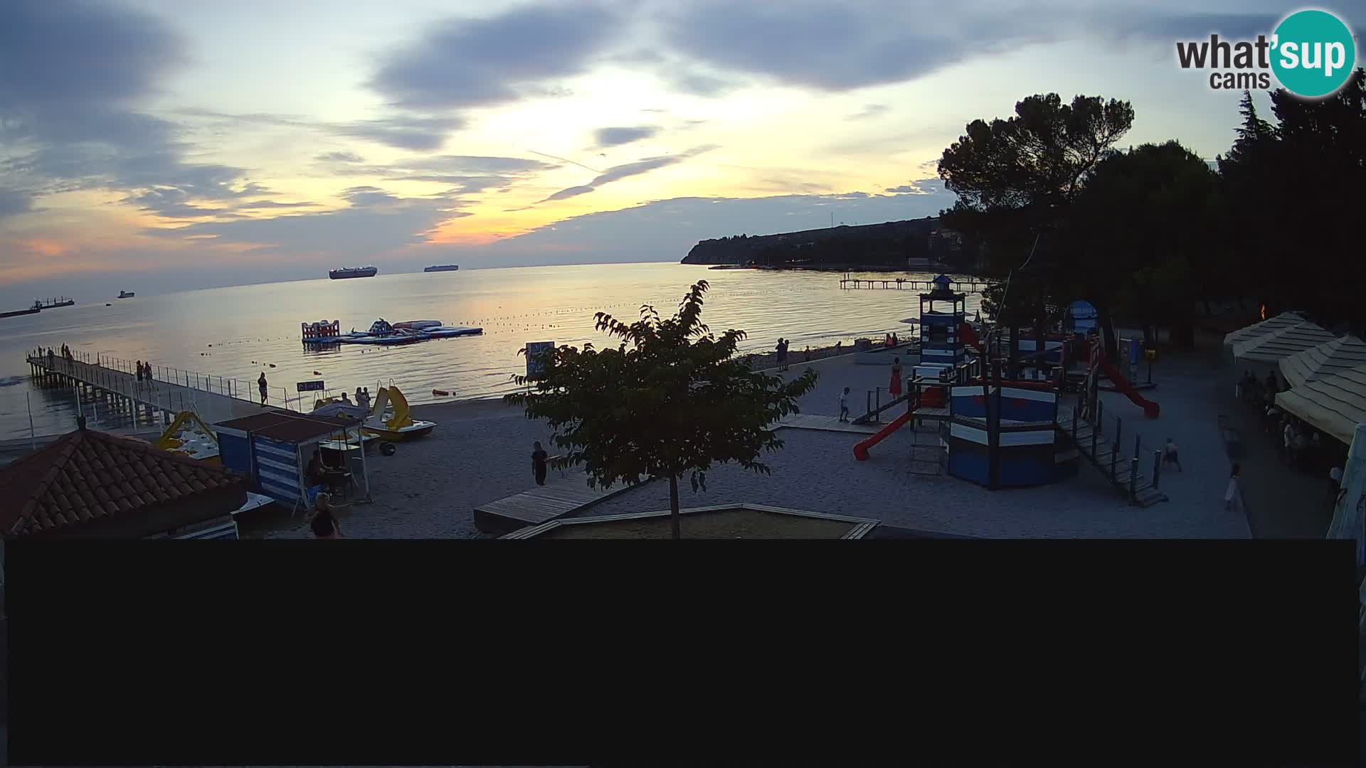 Live webcam Ankaran – Adria Ankaran Hotel & Resort – Slovenia
