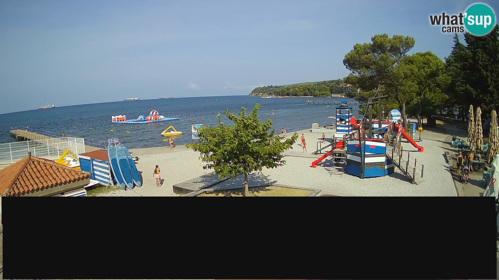 Webcam en direct Ankaran – Adria Ankaran Hotel & Resort – Slovénie