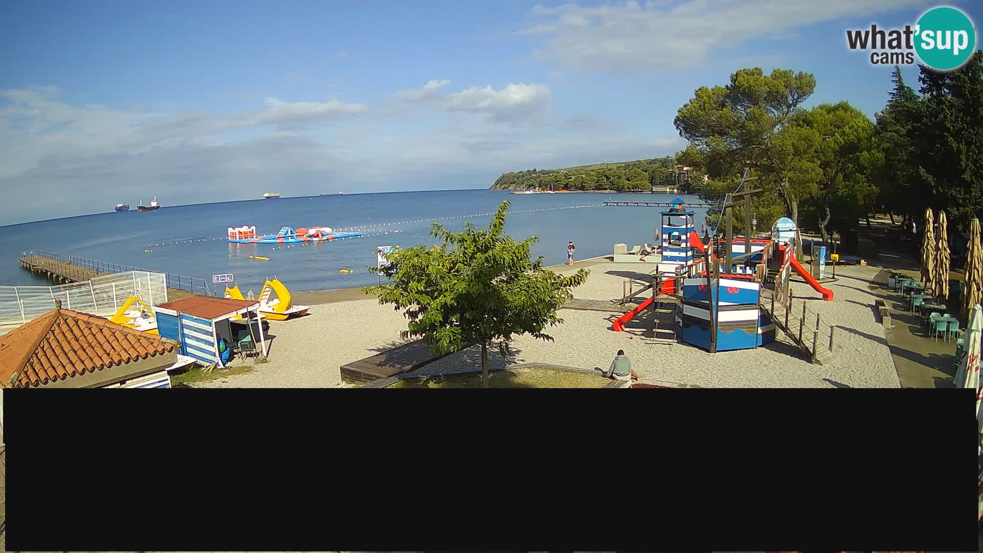 Cámara web en vivo Ankaran – Adria Ankaran Hotel & Resort – Eslovenia