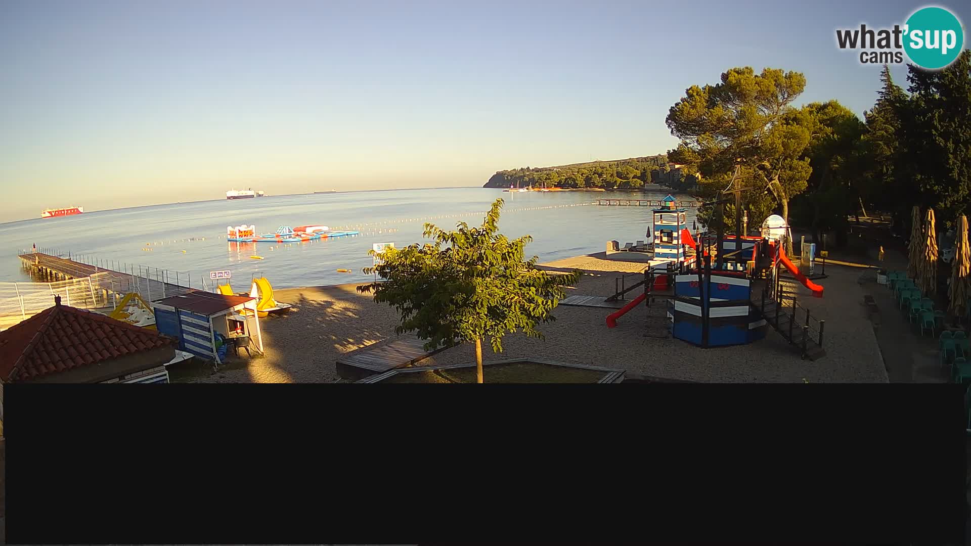 Live webcam Ankarano – Adria Ankaran Hotel & Resort – Slovenia