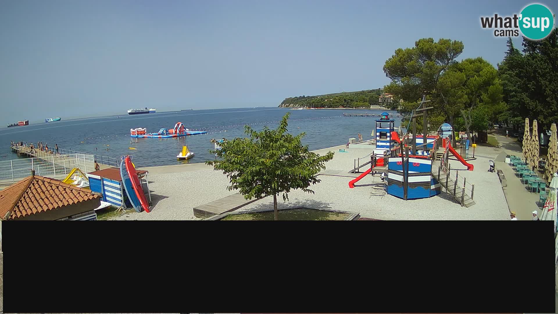 Live Webcam Ankaran – Adria Ankaran Hotel & Resort – Slowenien