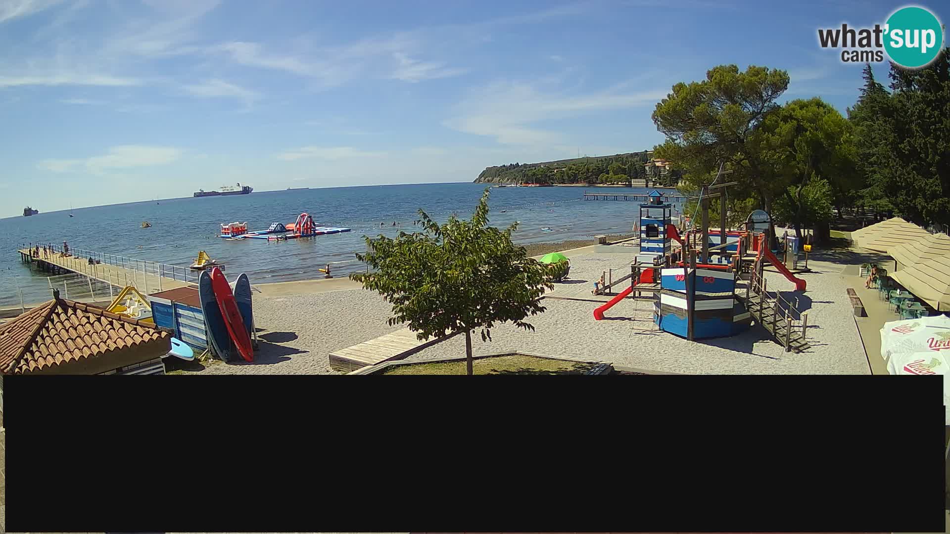Live webcam Ankarano – Adria Ankaran Hotel & Resort – Slovenia