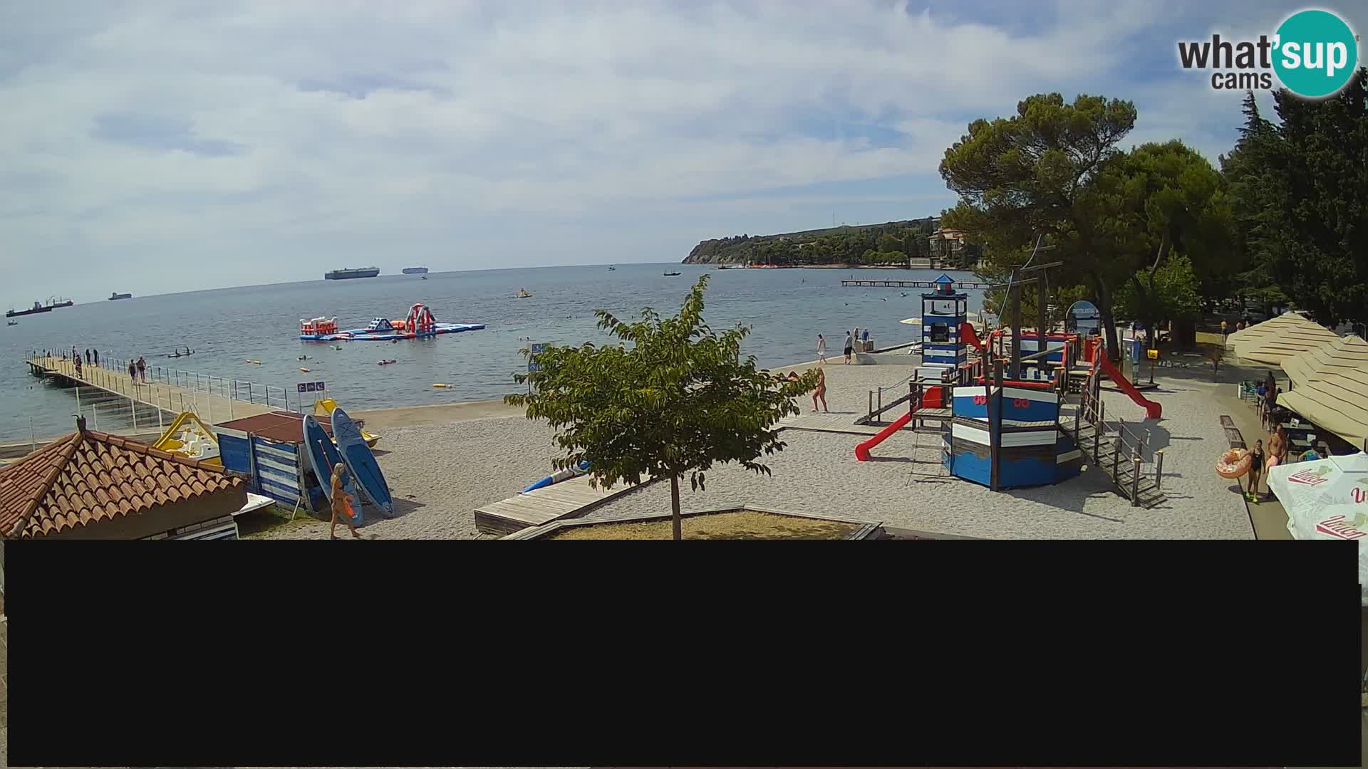 Web kamera uživo Ankaran – Adria Ankaran Hotel & Resort – Slovenija