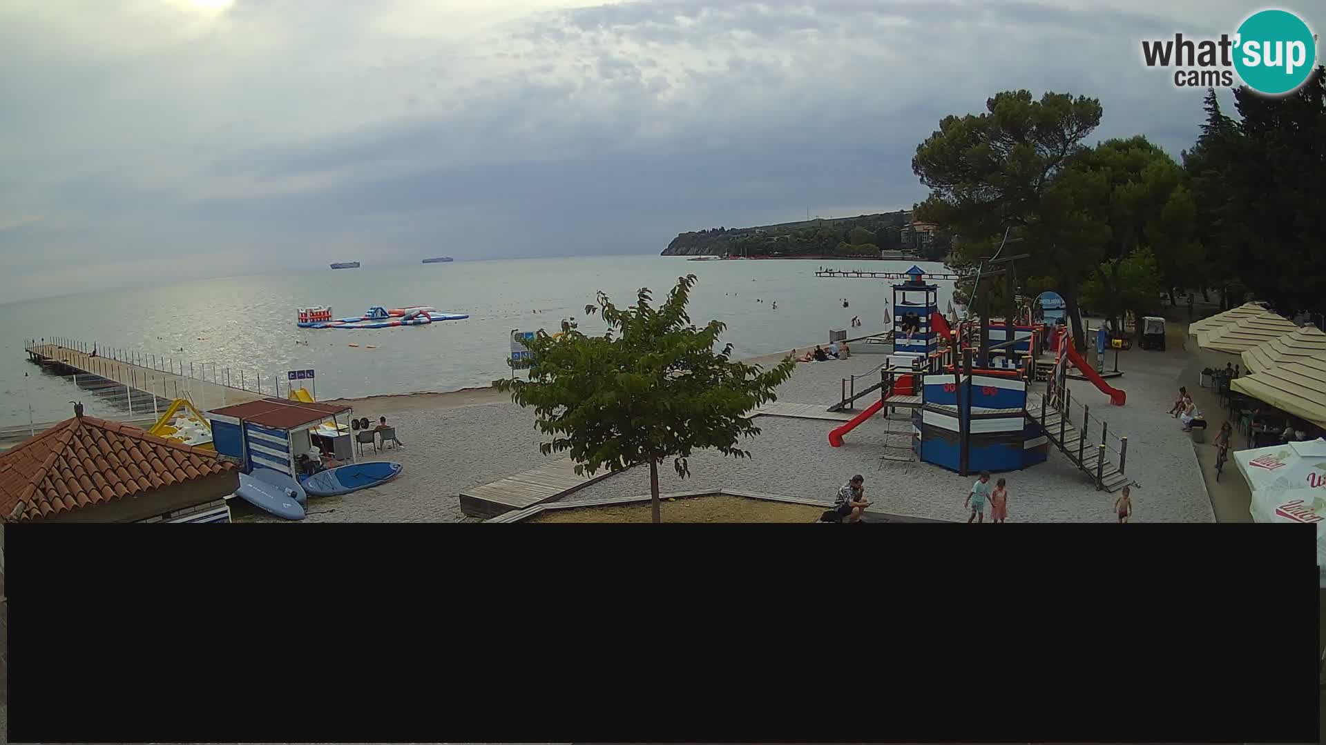 Live webcam Ankarano – Adria Ankaran Hotel & Resort – Slovenia