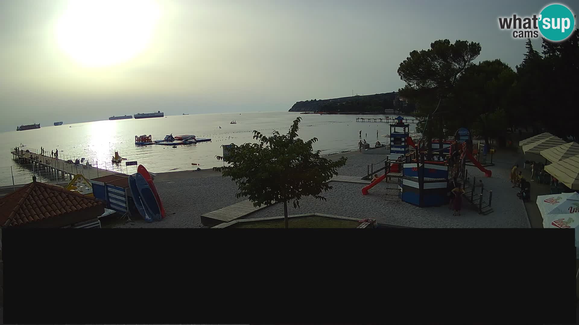 Web kamera uživo Ankaran – Adria Ankaran Hotel & Resort – Slovenija