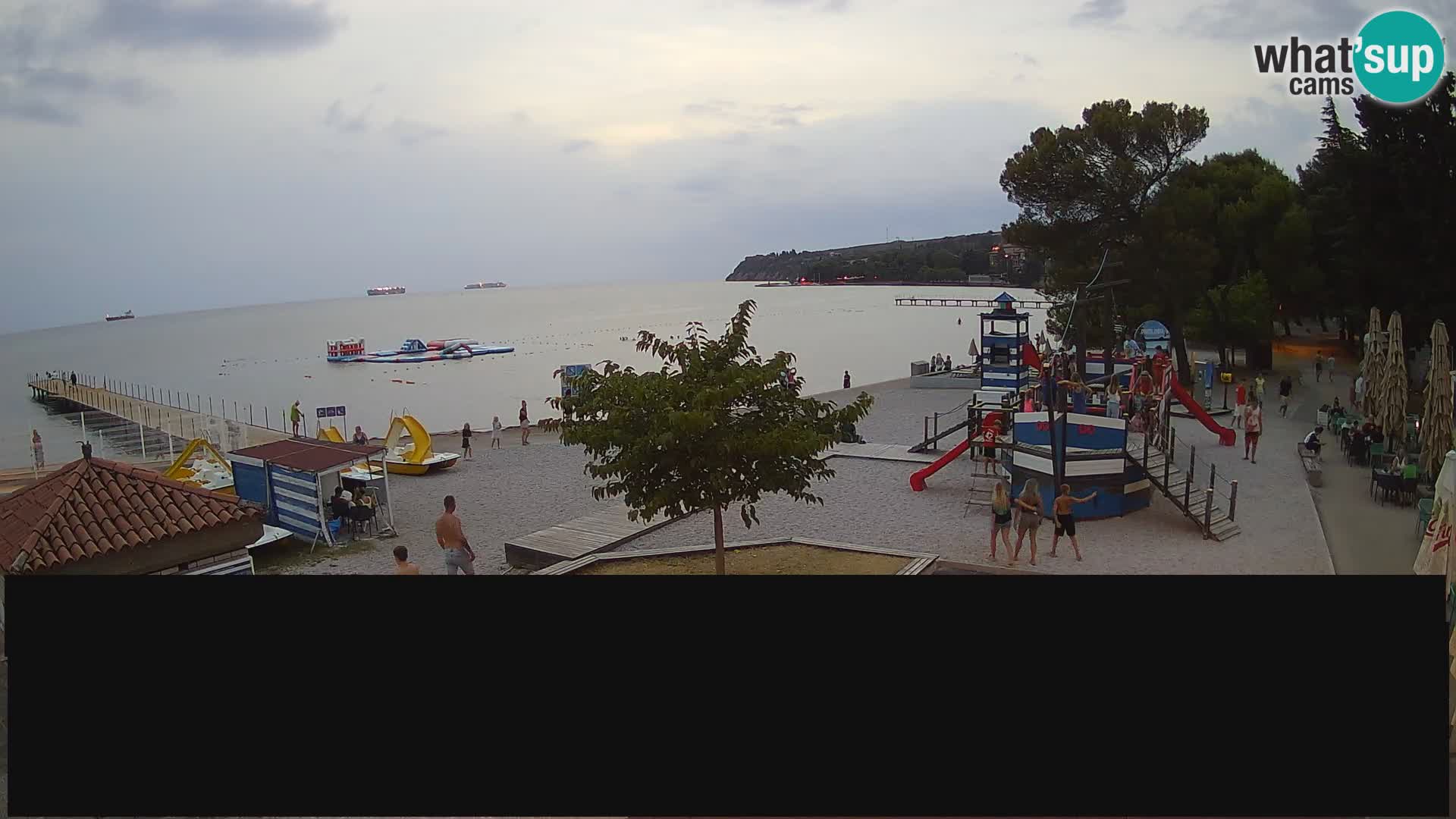 Cámara web en vivo Ankaran – Adria Ankaran Hotel & Resort – Eslovenia