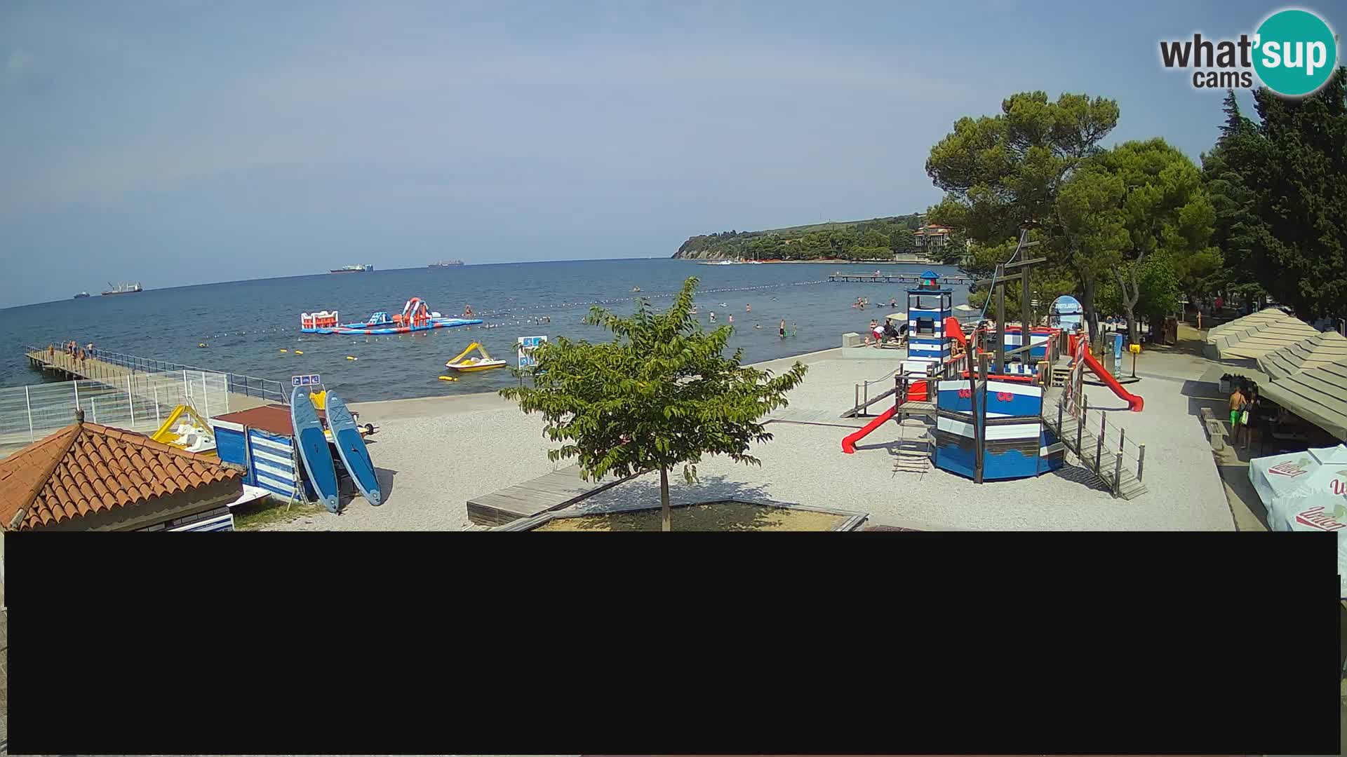 Live webcam Ankarano – Adria Ankaran Hotel & Resort – Slovenia