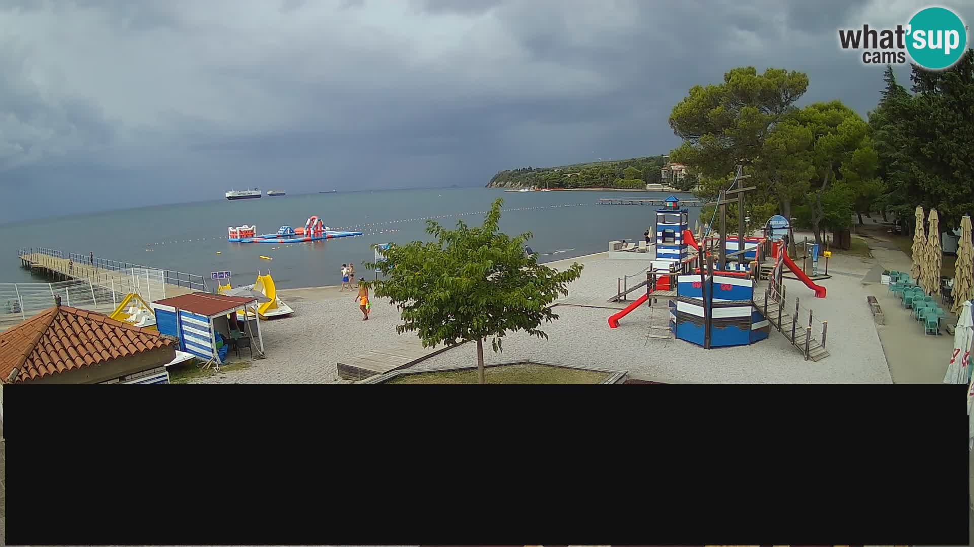 Live webcam Ankarano – Adria Ankaran Hotel & Resort – Slovenia