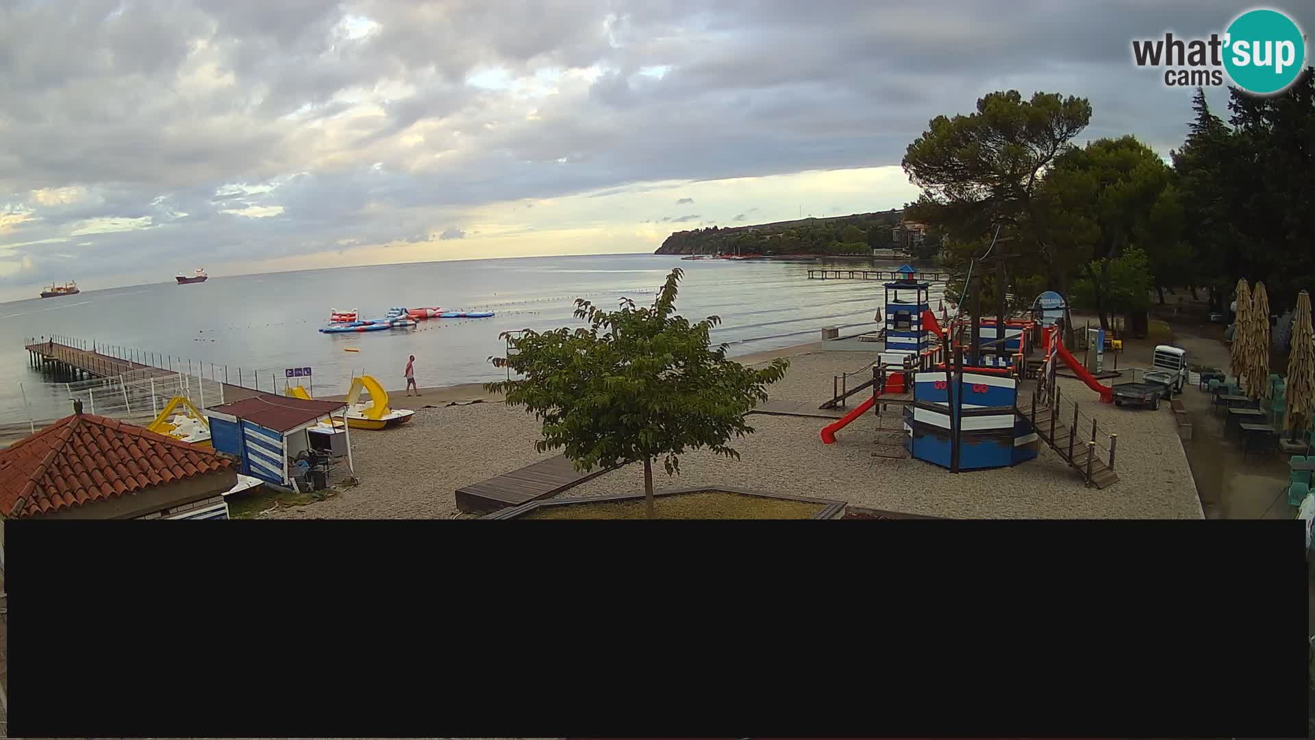 Live webcam Ankaran – Adria Ankaran Hotel & Resort – Slovenia