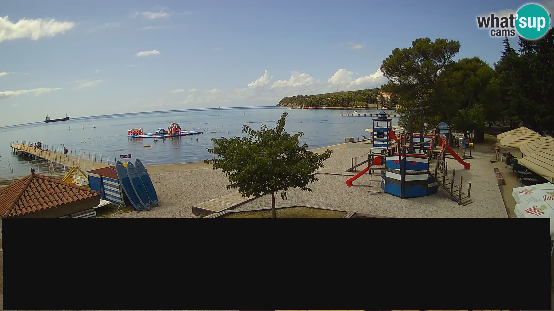 Live webcam Ankaran – Adria Ankaran Hotel & Resort – Slovenia