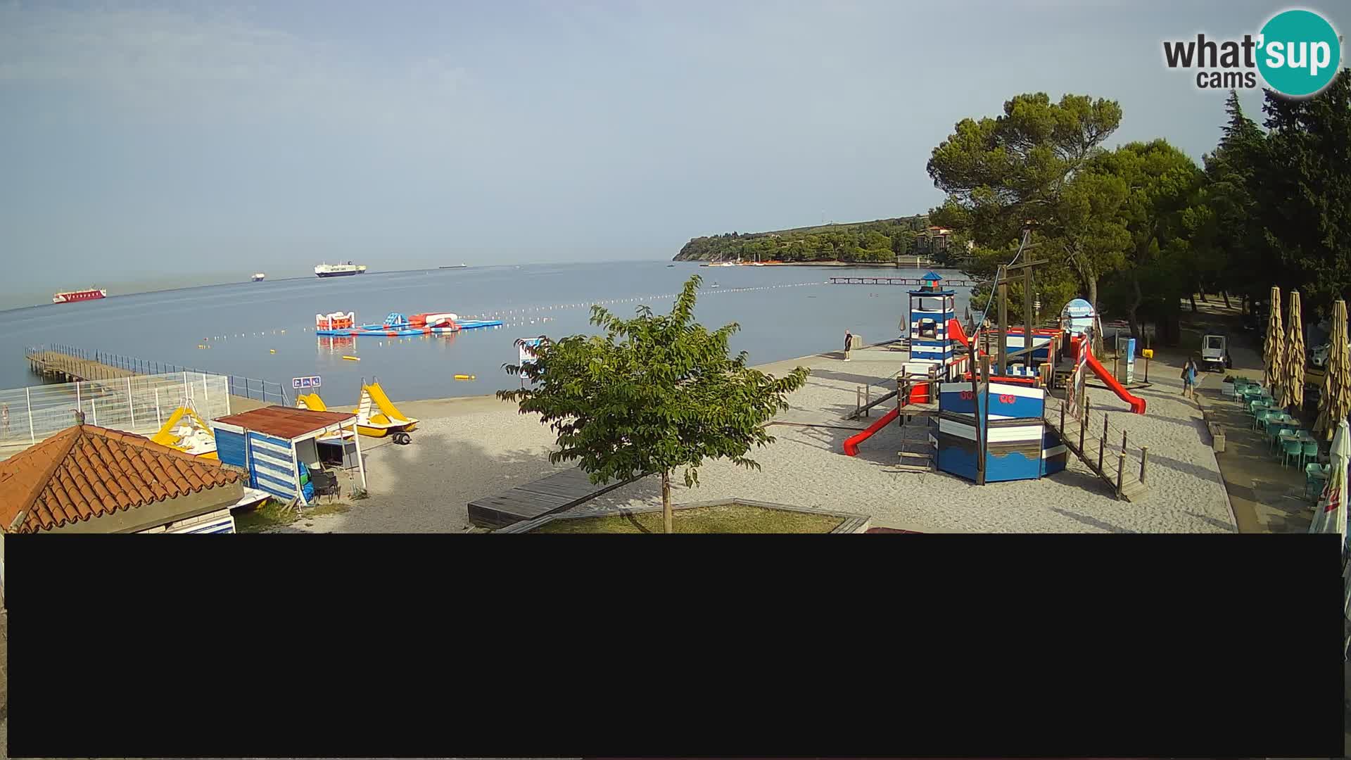 Live webcam Ankarano – Adria Ankaran Hotel & Resort – Slovenia