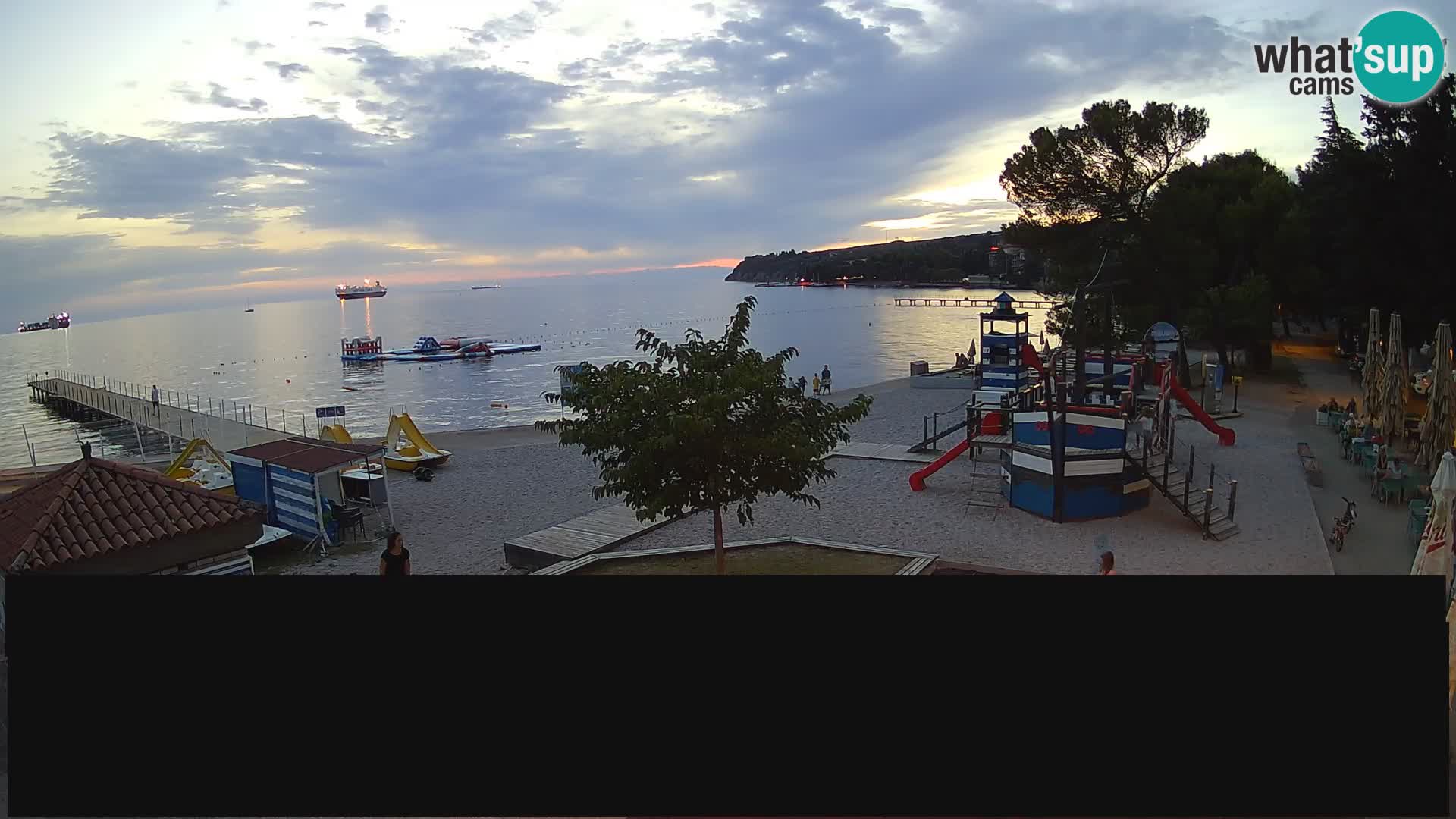 Live webcam Ankarano – Adria Ankaran Hotel & Resort – Slovenia