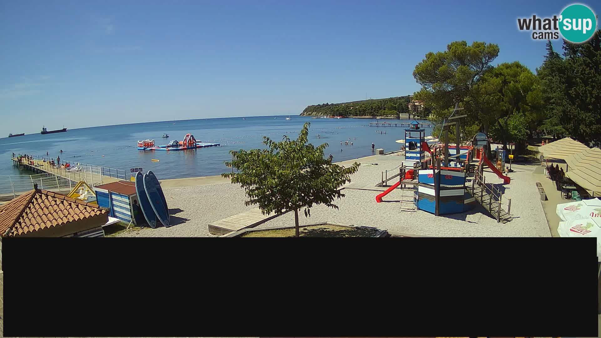 Web kamera uživo Ankaran – Adria Ankaran Hotel & Resort – Slovenija