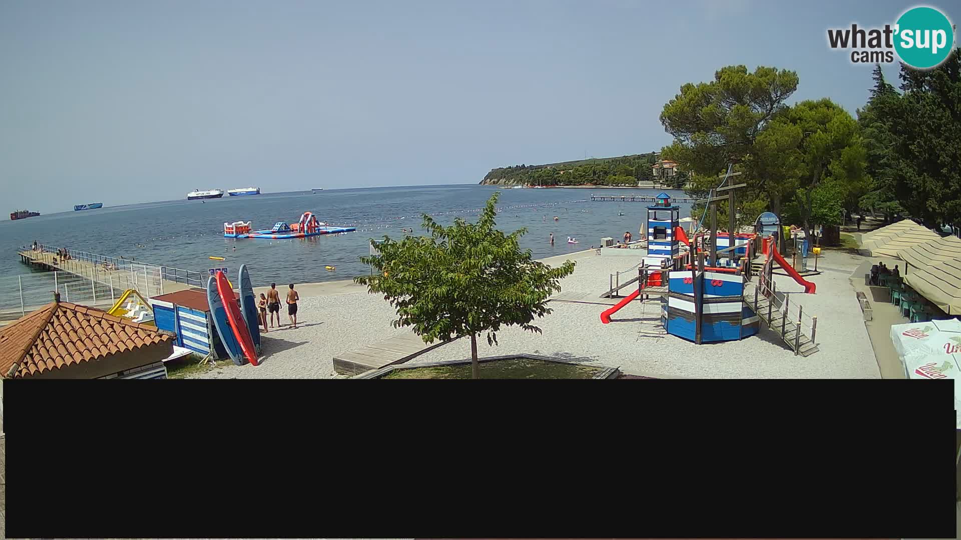 Webcam en direct Ankaran – Adria Ankaran Hotel & Resort – Slovénie