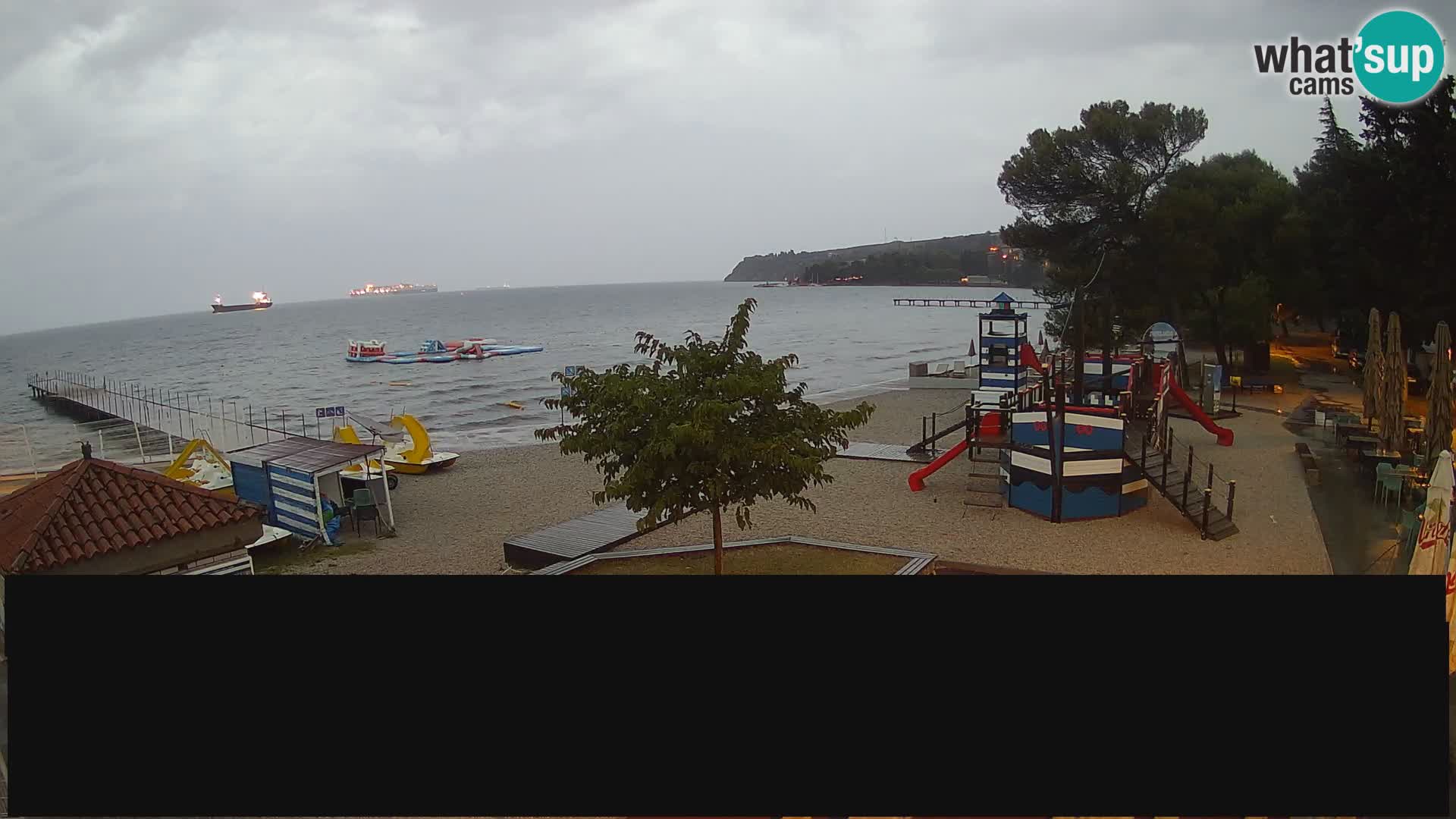 Webcam en direct Ankaran – Adria Ankaran Hotel & Resort – Slovénie