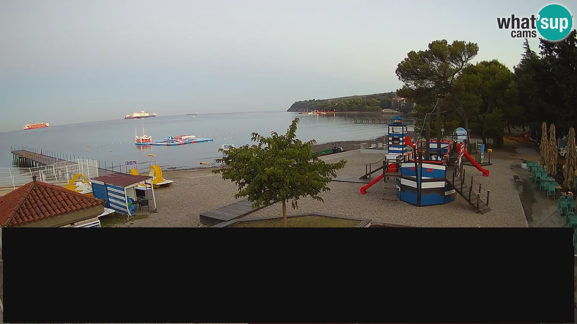 Web kamera uživo Ankaran – Adria Ankaran Hotel & Resort – Slovenija