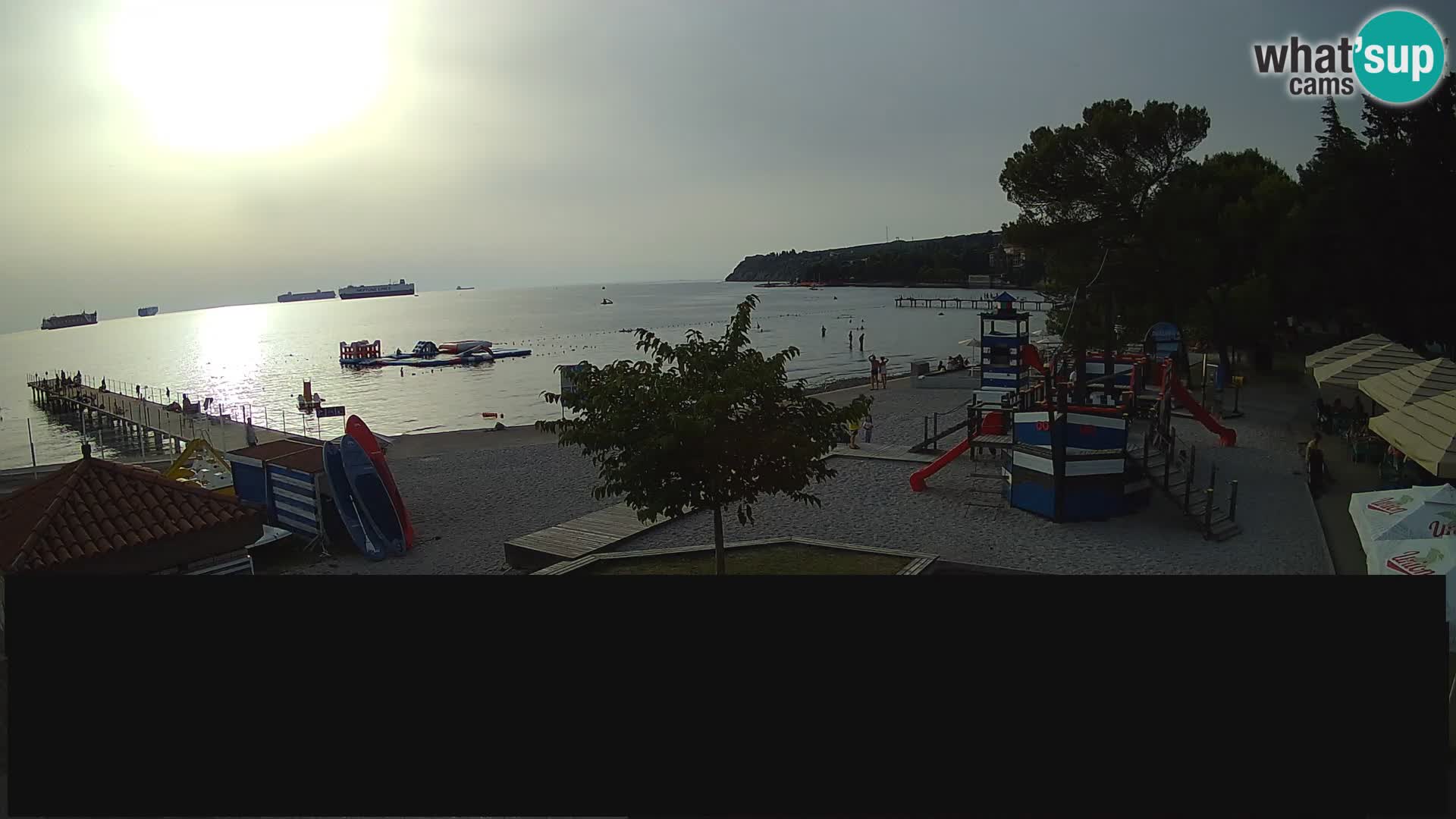Webcam en direct Ankaran – Adria Ankaran Hotel & Resort – Slovénie