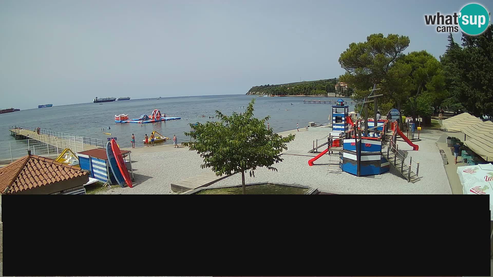 Live Webcam Ankaran – Adria Ankaran Hotel & Resort – Slowenien