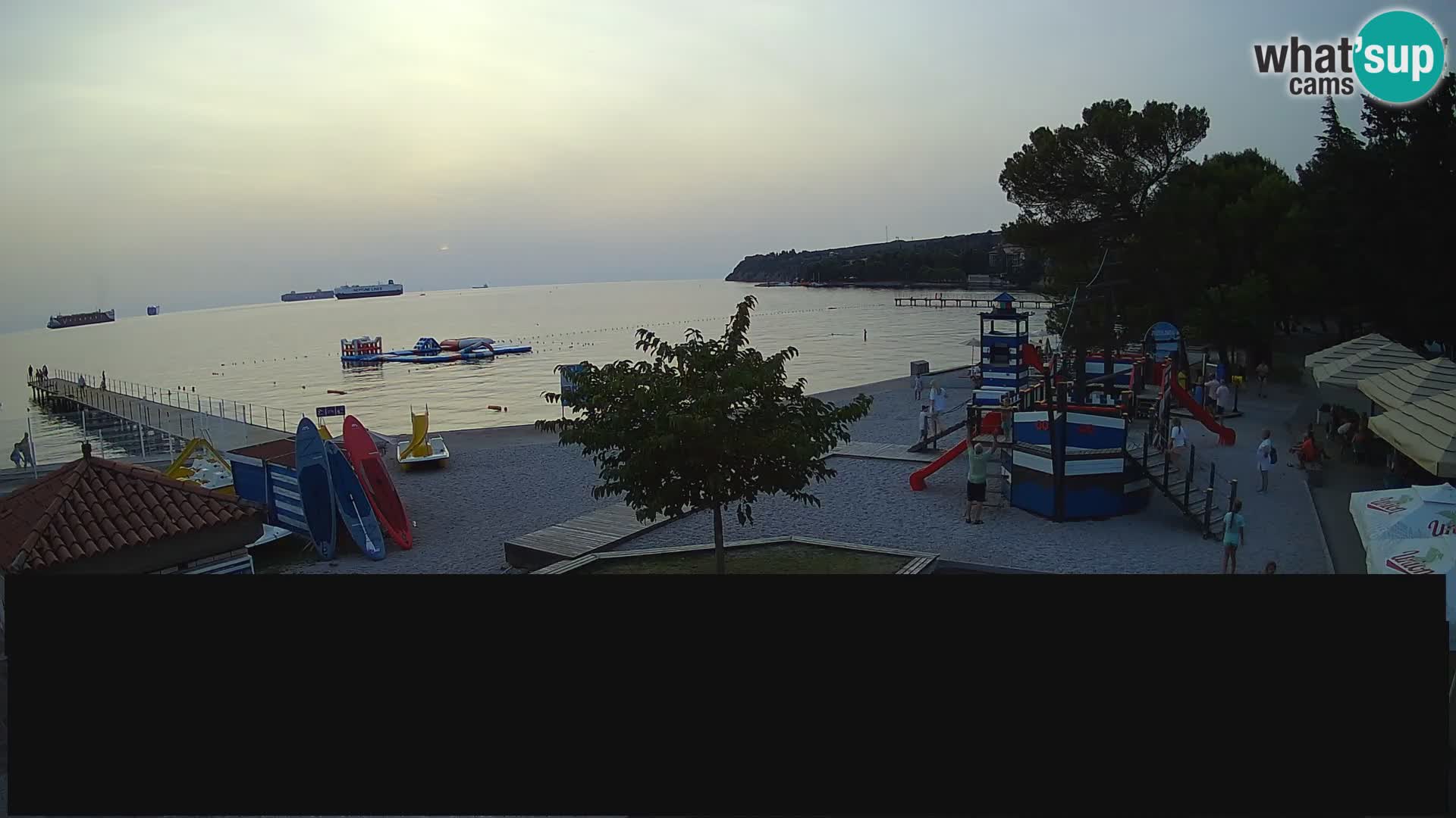 Web kamera uživo Ankaran – Adria Ankaran Hotel & Resort – Slovenija