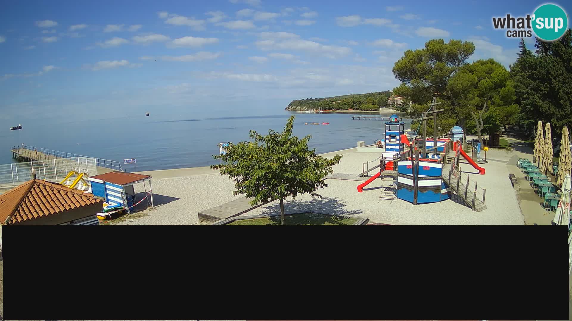 Webcam en direct Ankaran – Adria Ankaran Hotel & Resort – Slovénie