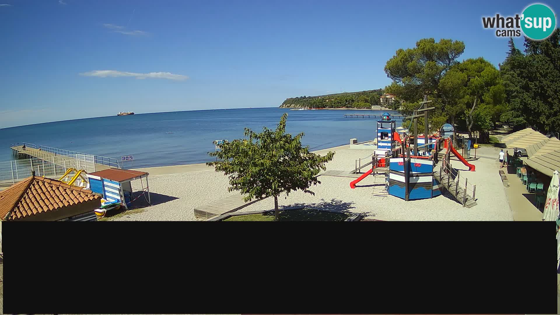 Live webcam Ankaran – Adria Ankaran Hotel & Resort – Slovenia