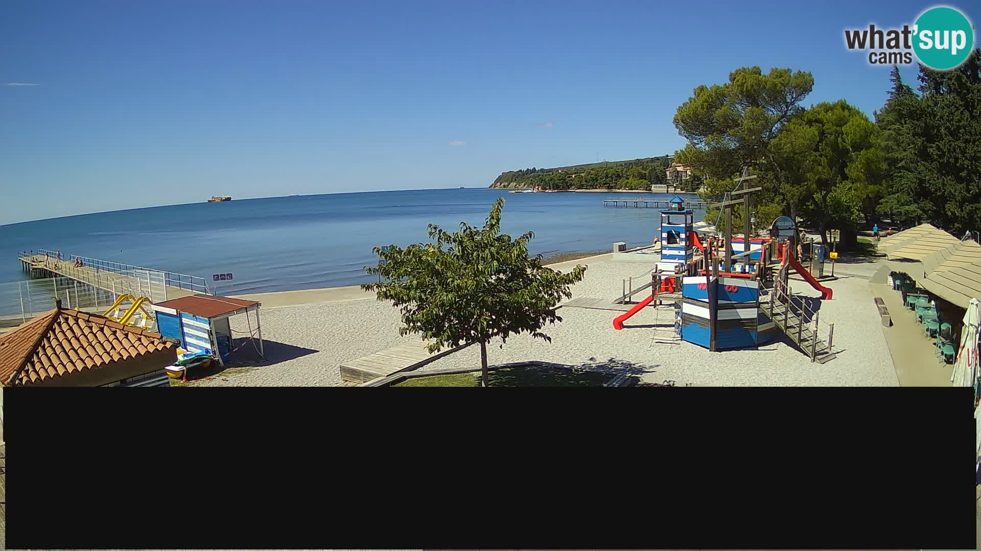 Cámara web en vivo Ankaran – Adria Ankaran Hotel & Resort – Eslovenia