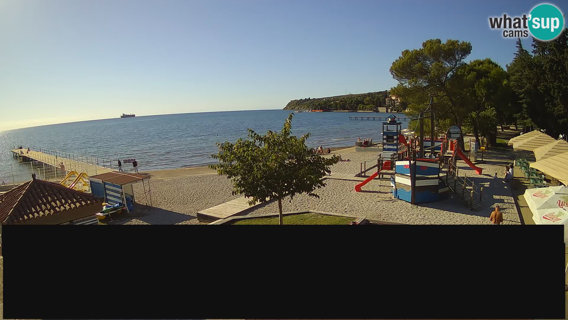 Live webcam Ankarano – Adria Ankaran Hotel & Resort – Slovenia