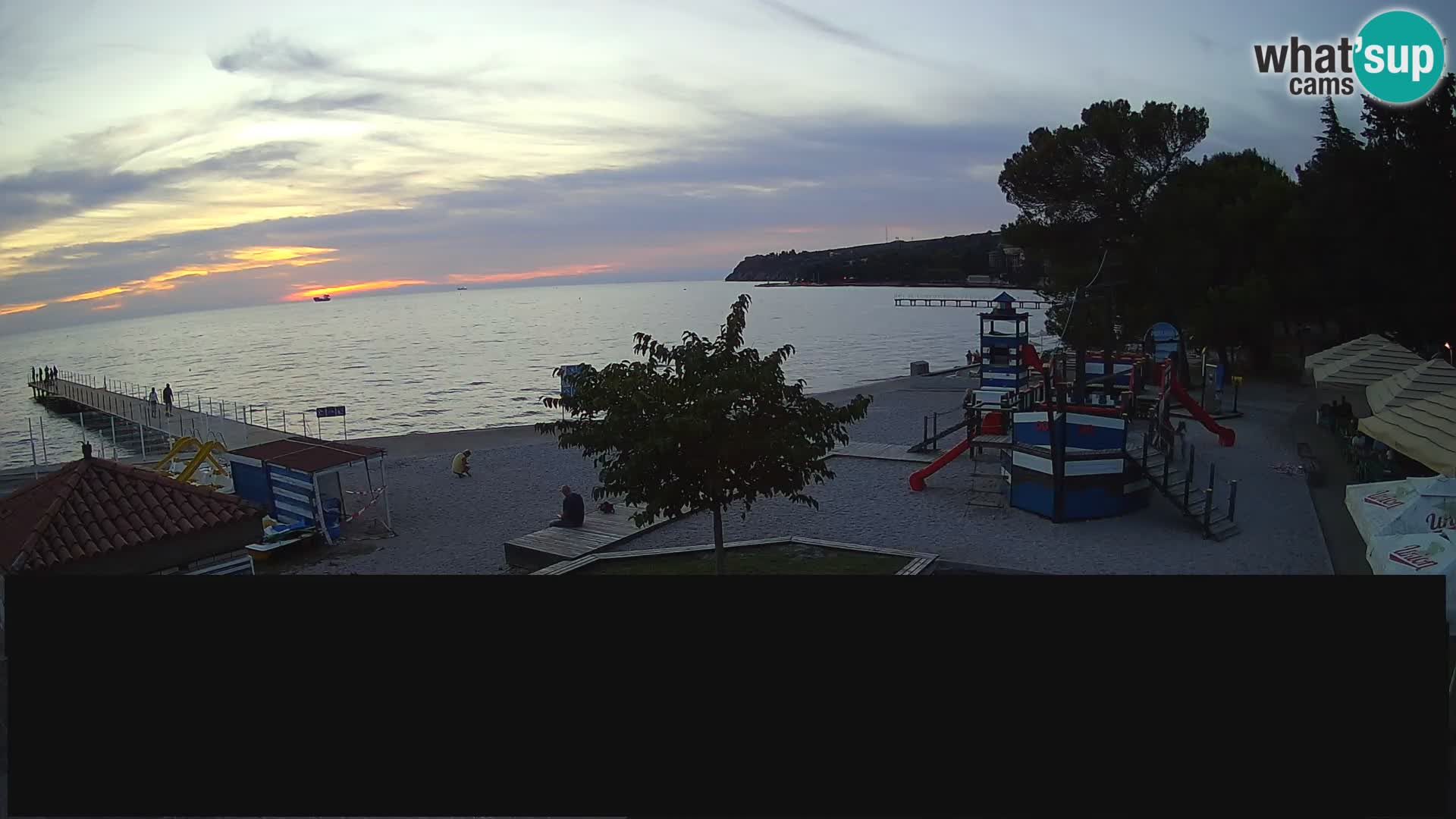 Cámara web en vivo Ankaran – Adria Ankaran Hotel & Resort – Eslovenia