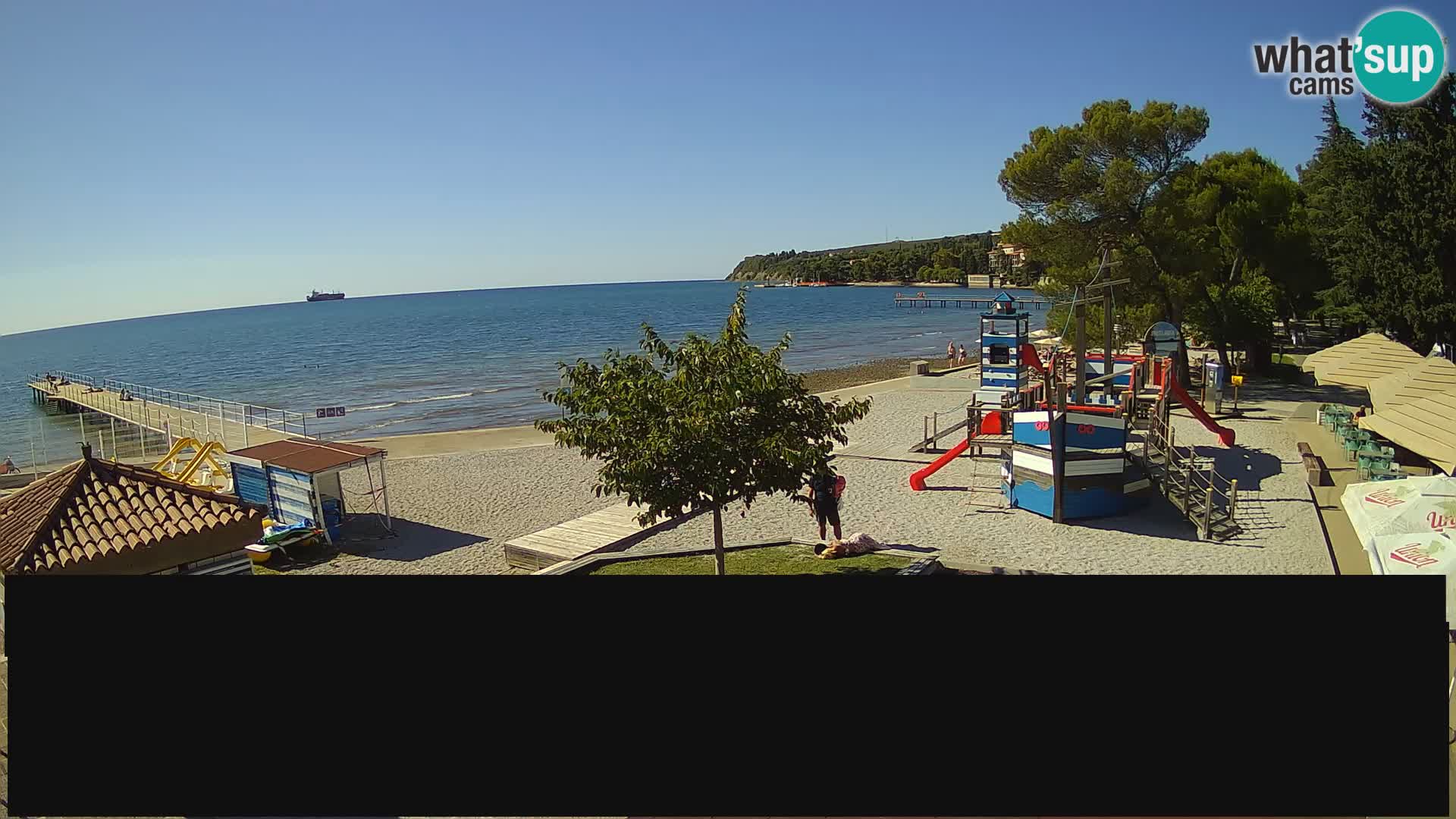 Live webcam Ankaran – Adria Ankaran Hotel & Resort – Slovenia