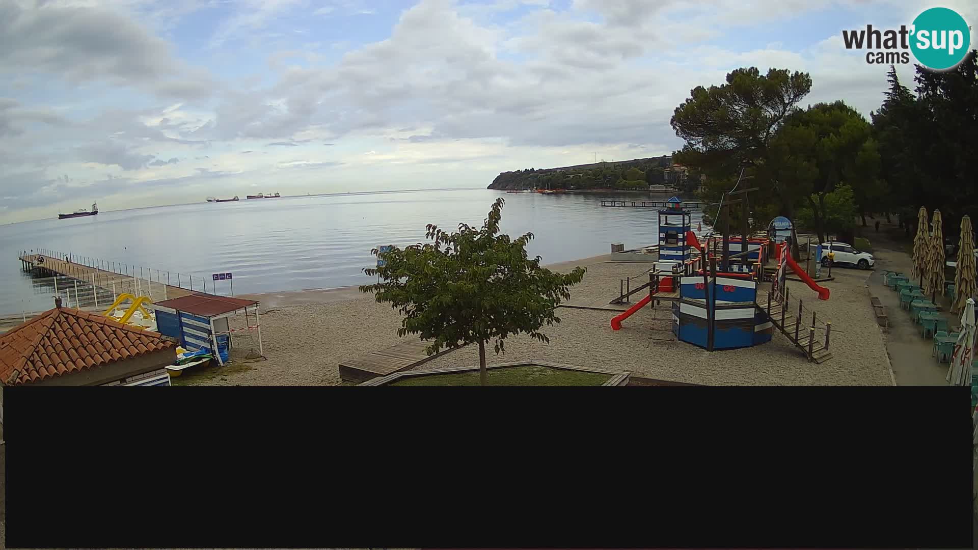 Webcam en direct Ankaran – Adria Ankaran Hotel & Resort – Slovénie