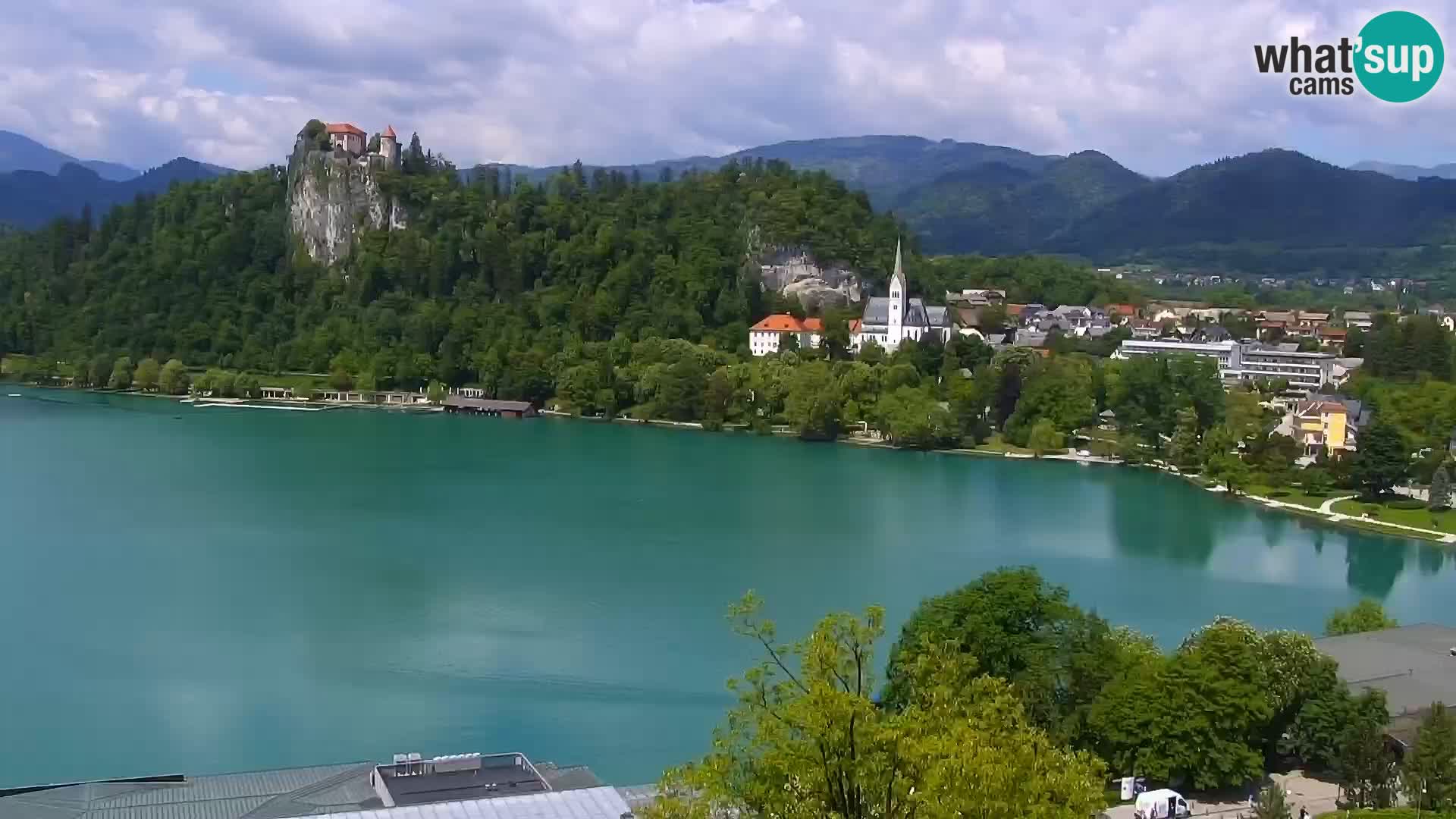 Panorama des Sees Bled