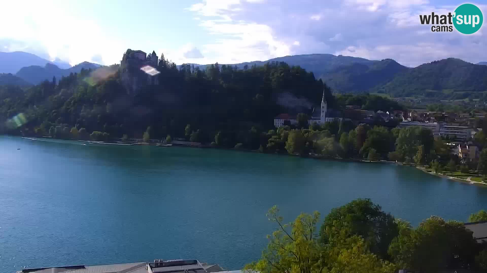 Panorama Blejskega jezera