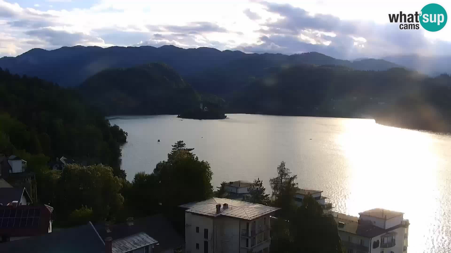 Panorama des Sees Bled