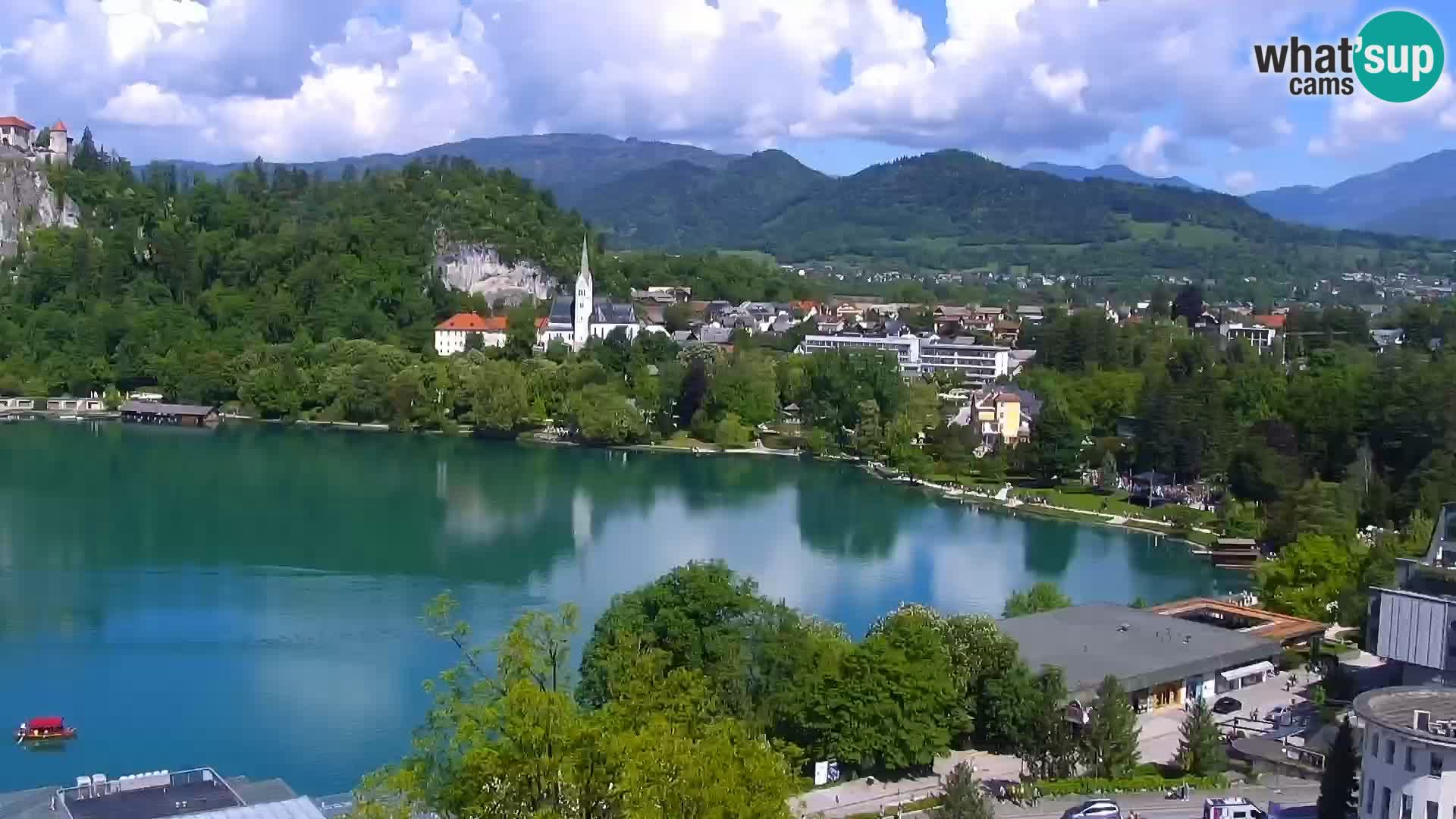 Panorama of Lake Bled