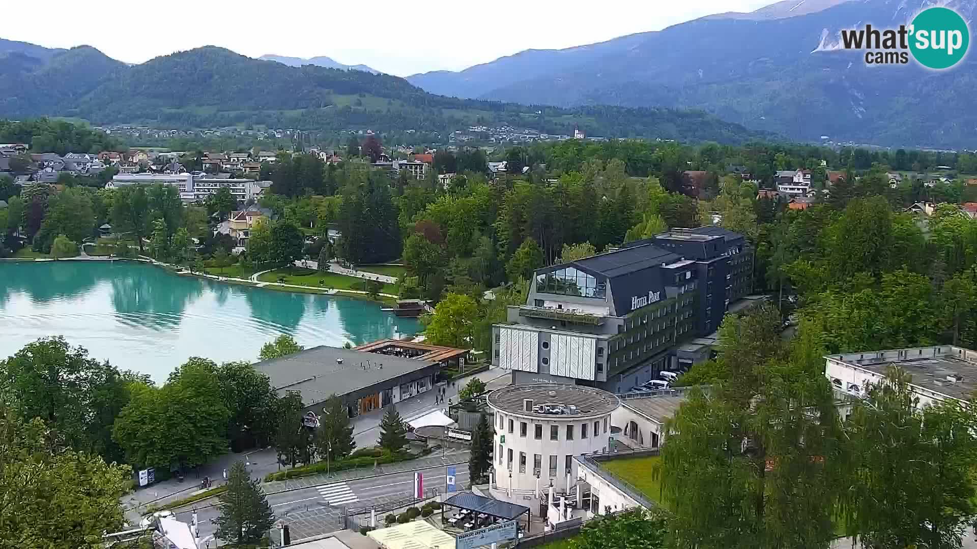 Panorama du lac de Bled