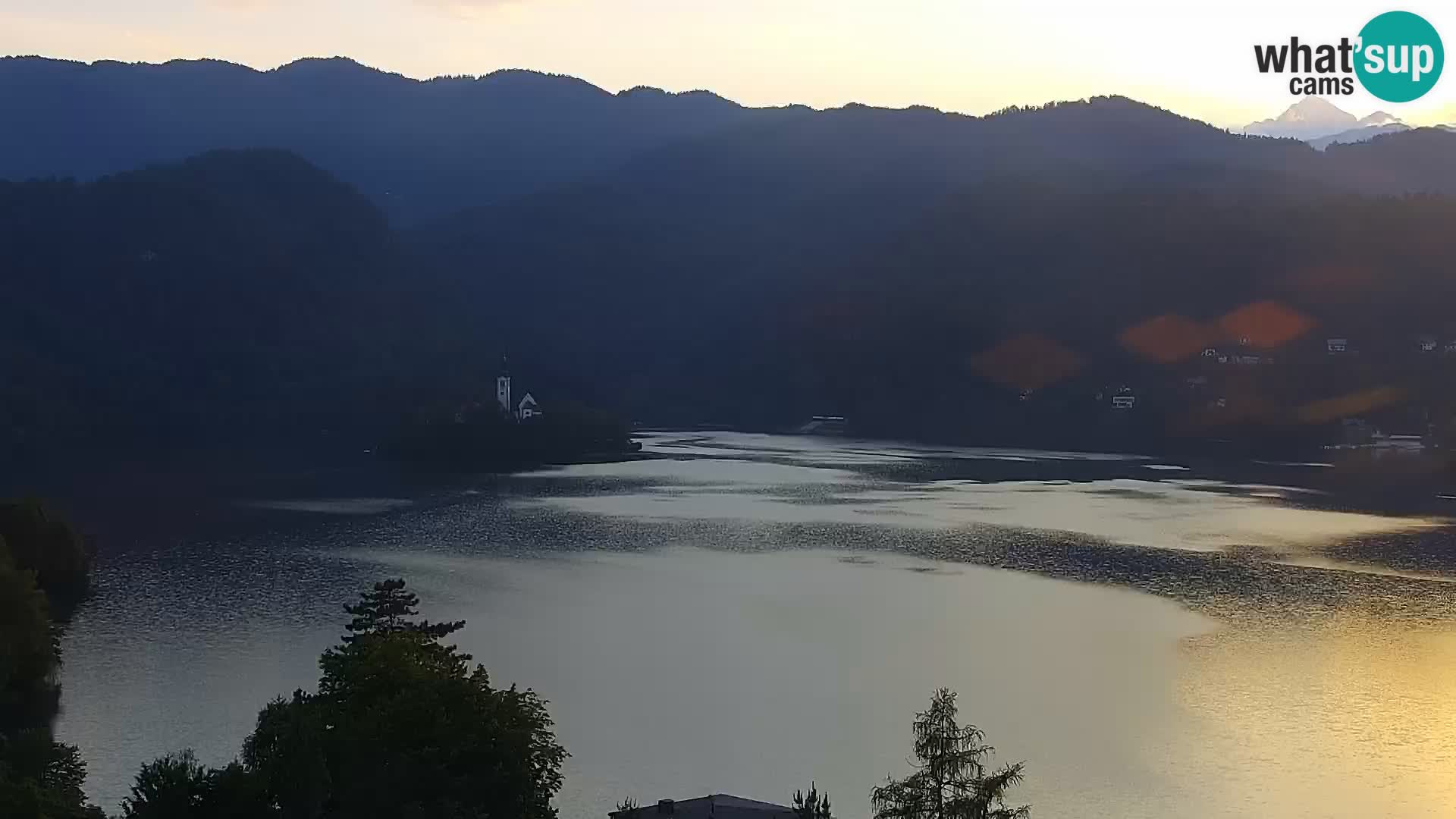 Panorama des Sees Bled