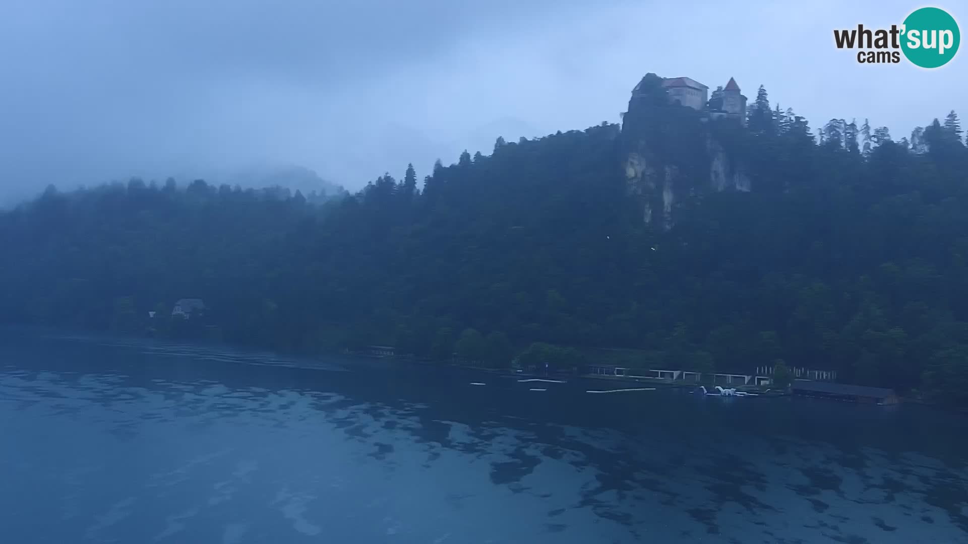 Panorama del lago Bled