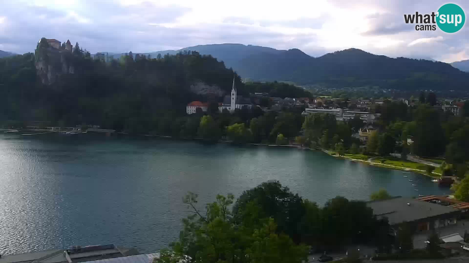 Panorama des Sees Bled